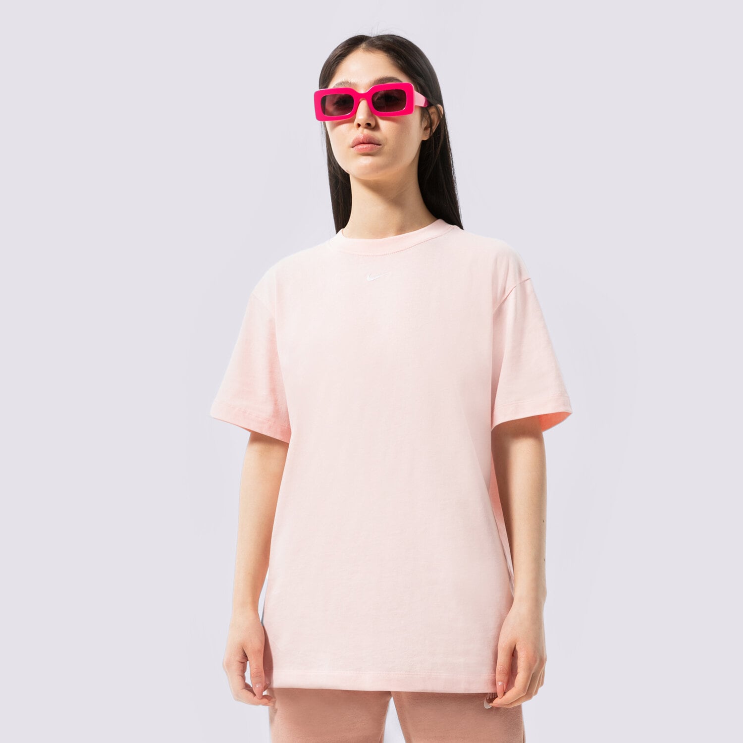 Femei tricou NIKE TRICOU SPORTSWEAR ESSENTIAL OVERSIZED DN5697-610 Roz