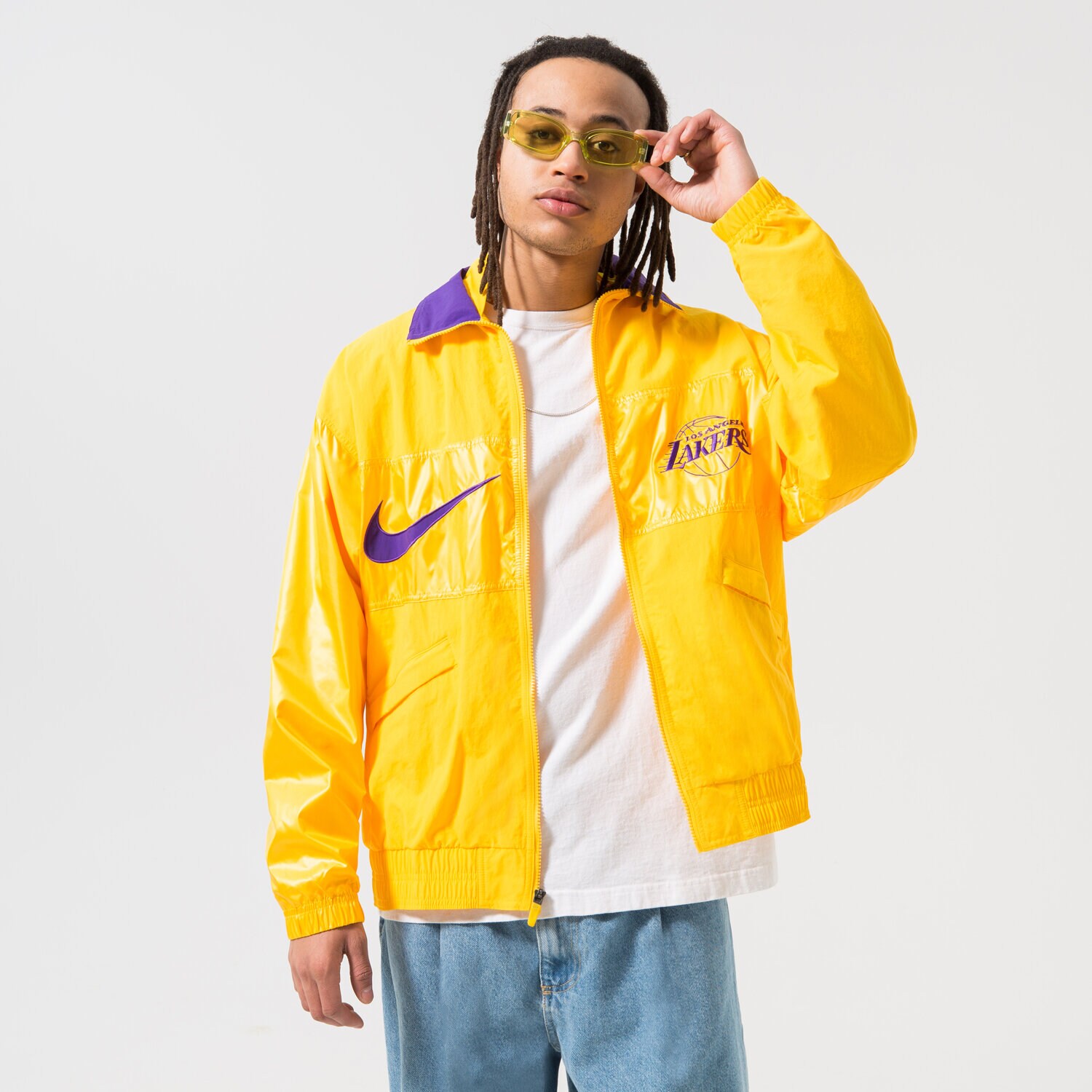 Bărbați jachetă NIKE JACHETĂ JACHETĂ DE SEZON    LAL M NK LTWT JKT CTS GX NB DR9190-728 Galben