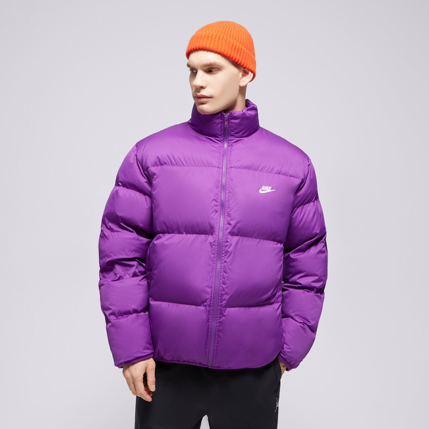Bărbați eacă de iarnă NIKE JACHETĂ M NK CLUB PUFFER FB7368-507 Violet