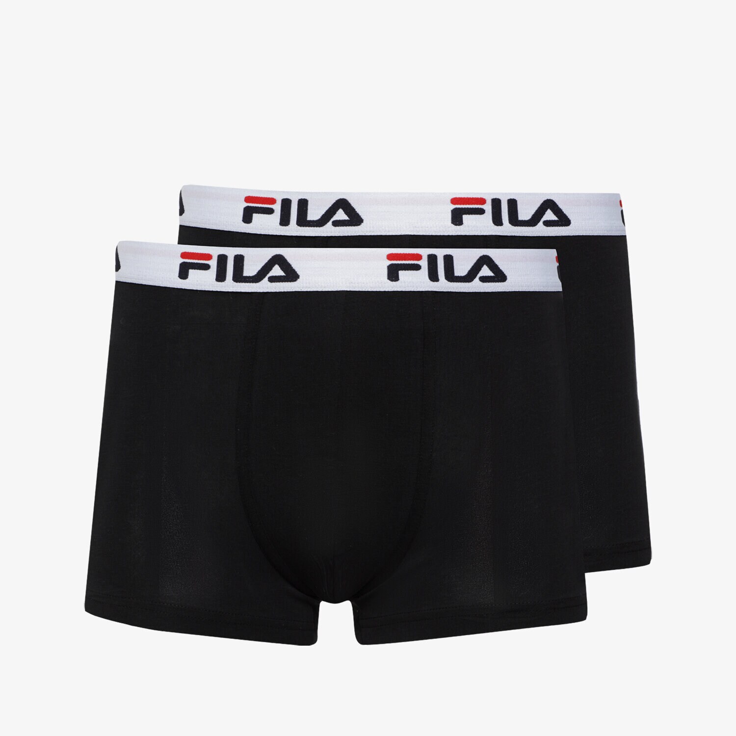 Bărbați lenjerie, boxeri FILA BOXERI TRUNK URBAN 2PACK BLACK FU5016/2-200 Negru