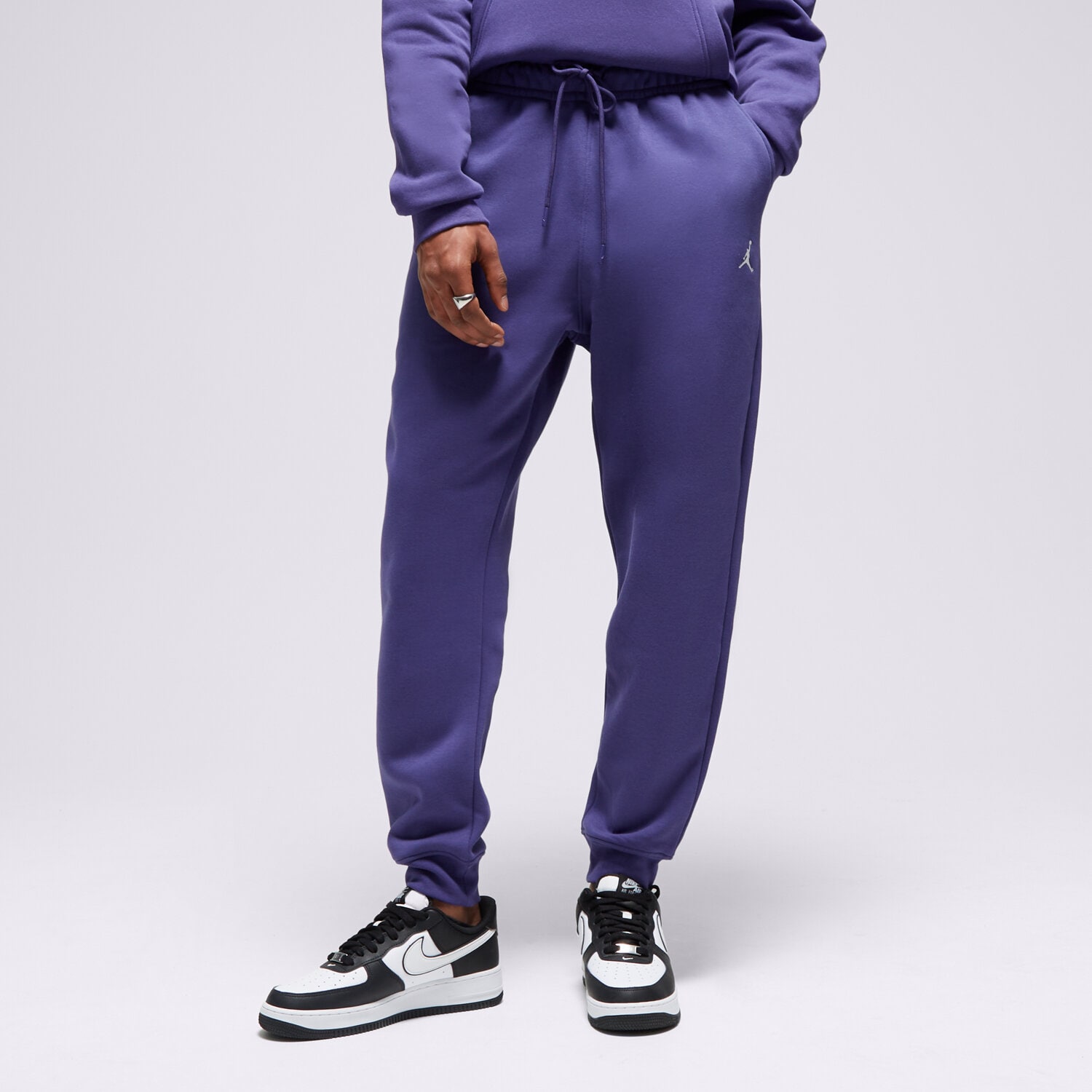 Bărbați pantaloni JORDAN PANTALONI  M J ESS FLC FJ7779-502 Violet