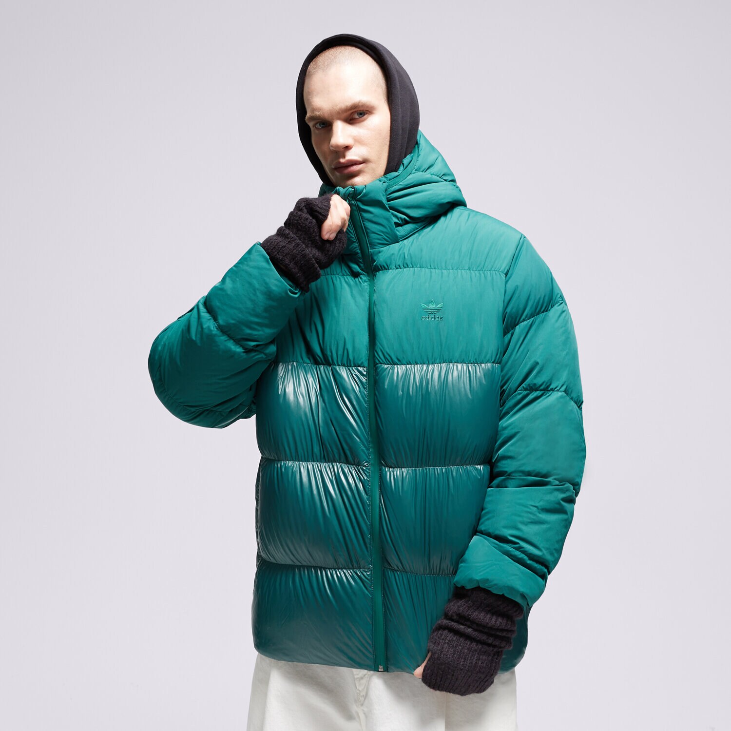 Bărbați eacă de iarnă ADIDAS JACHETĂ DE IARNĂ DOWN REGEN ADIC IL2566 Verde