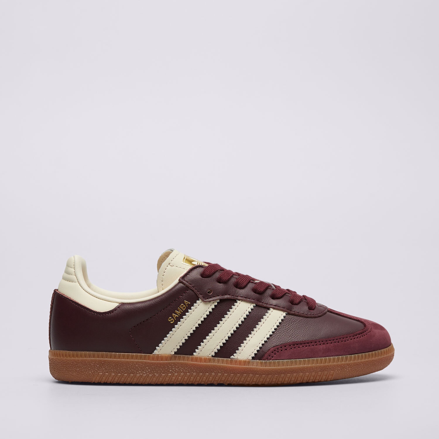 Femei pantofi sport ADIDAS SAMBA OG W ID0477 Bordo