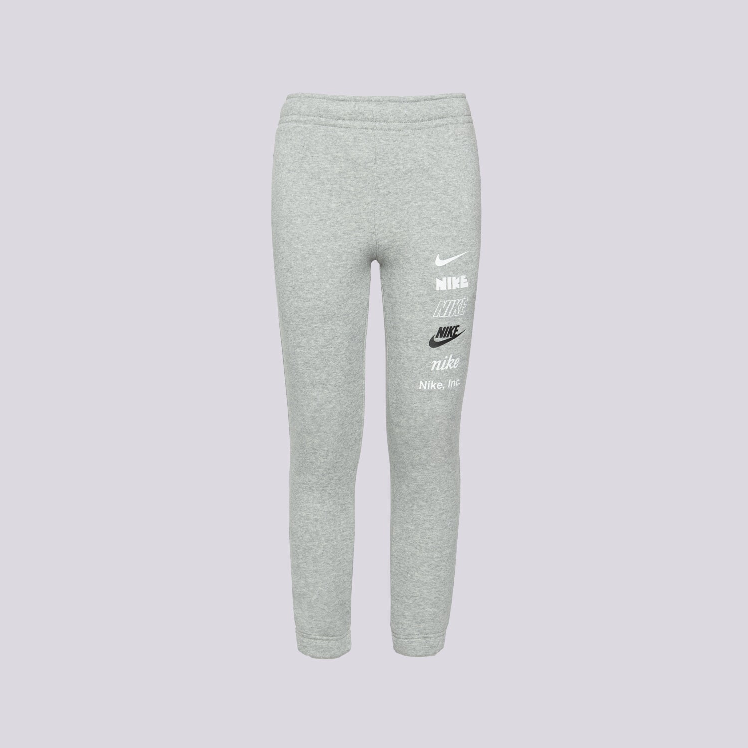 Pantaloni pentru copii NIKE PANTALONI  MLOGO FLC PNT DGH PANTS DX5160-063 Gri