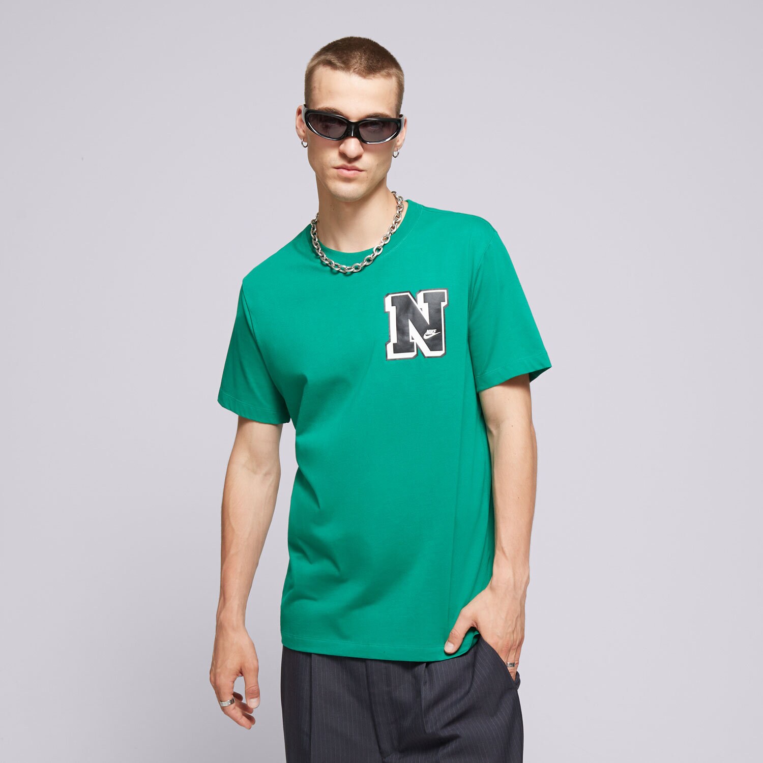 Bărbați tricou NIKE TRICOU M NSW TEE CLUB SSNL LBR FV3772-365 Verde