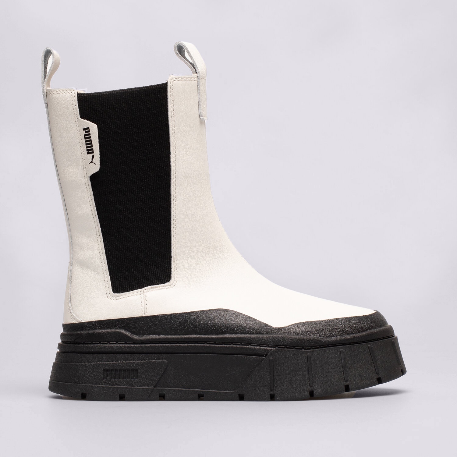 Femei pantofi sport PUMA MAYZE STACK CHELSEA WNS 38627201 Alb