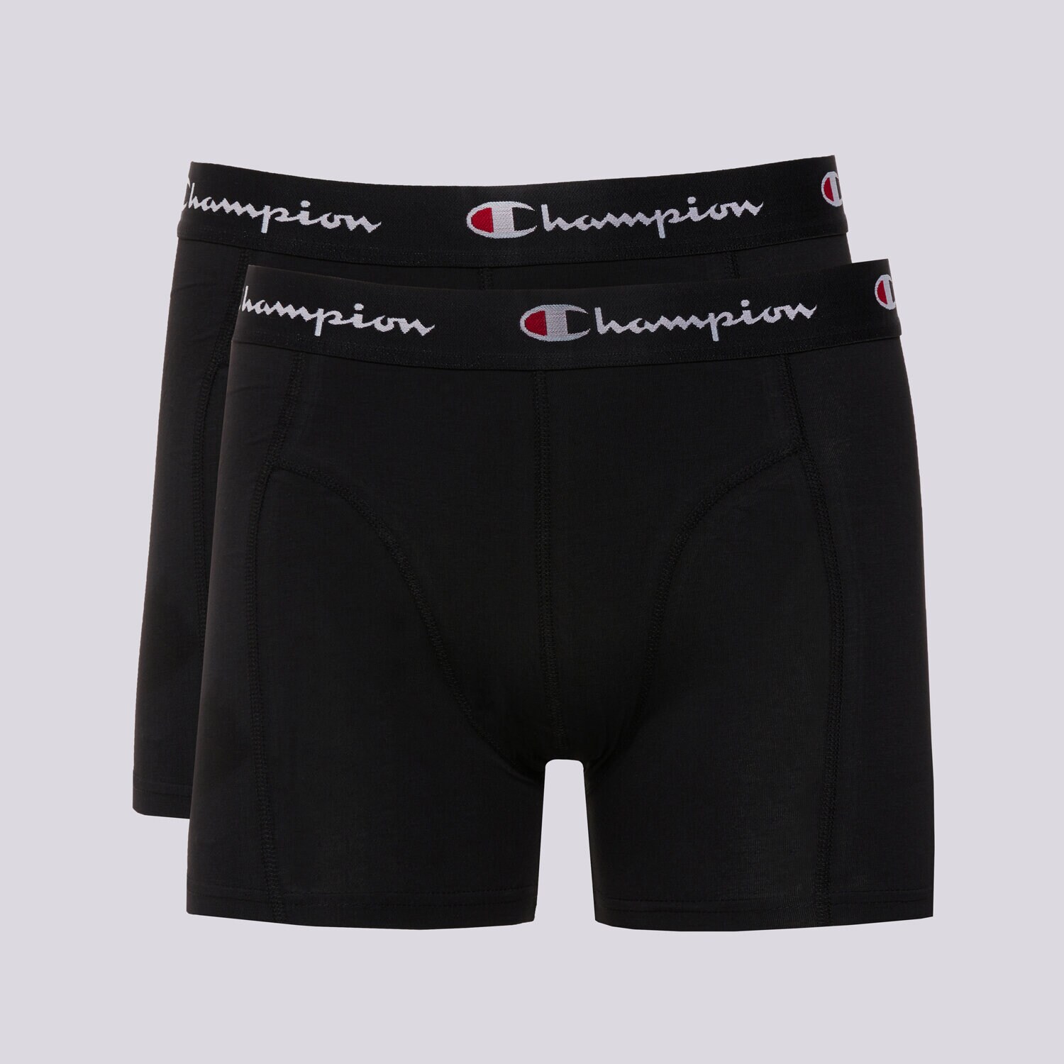 Bărbați lenjerie, boxeri CHAMPION BOXERI 2 PK BOXER U20001KK001 Negru