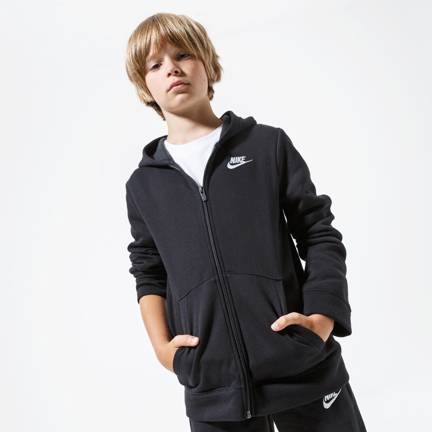 Copii tricou NIKE SET SPORTSWEAR BOY BV3634-010 Negru