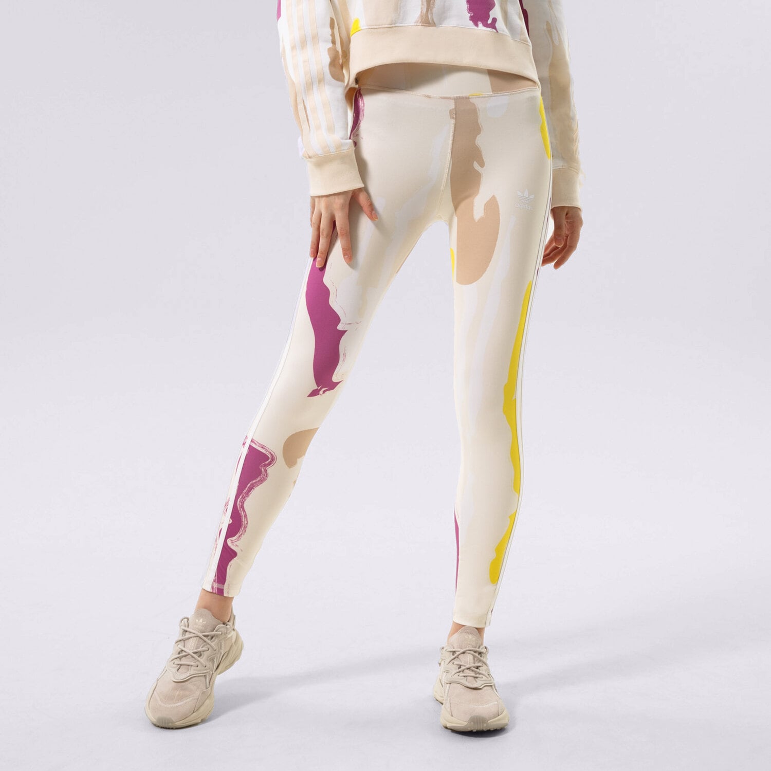 Femei pantaloni ADIDAS COLANȚI 7/8 COLANȚI HM2624 Mulicolor
