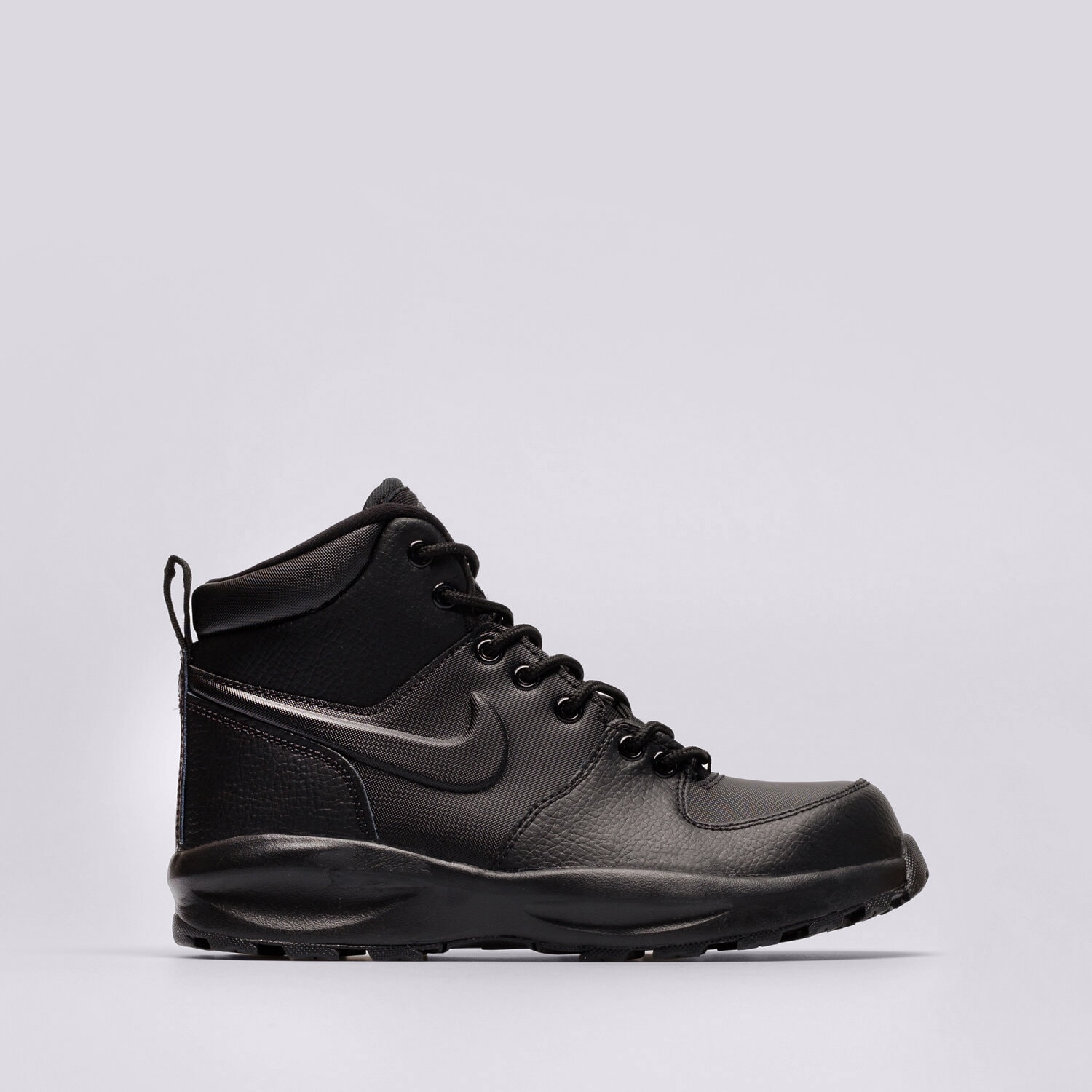 Copii încălțăminte de iarnă NIKE MANOA LEATHER  BQ5372-001 Negru
