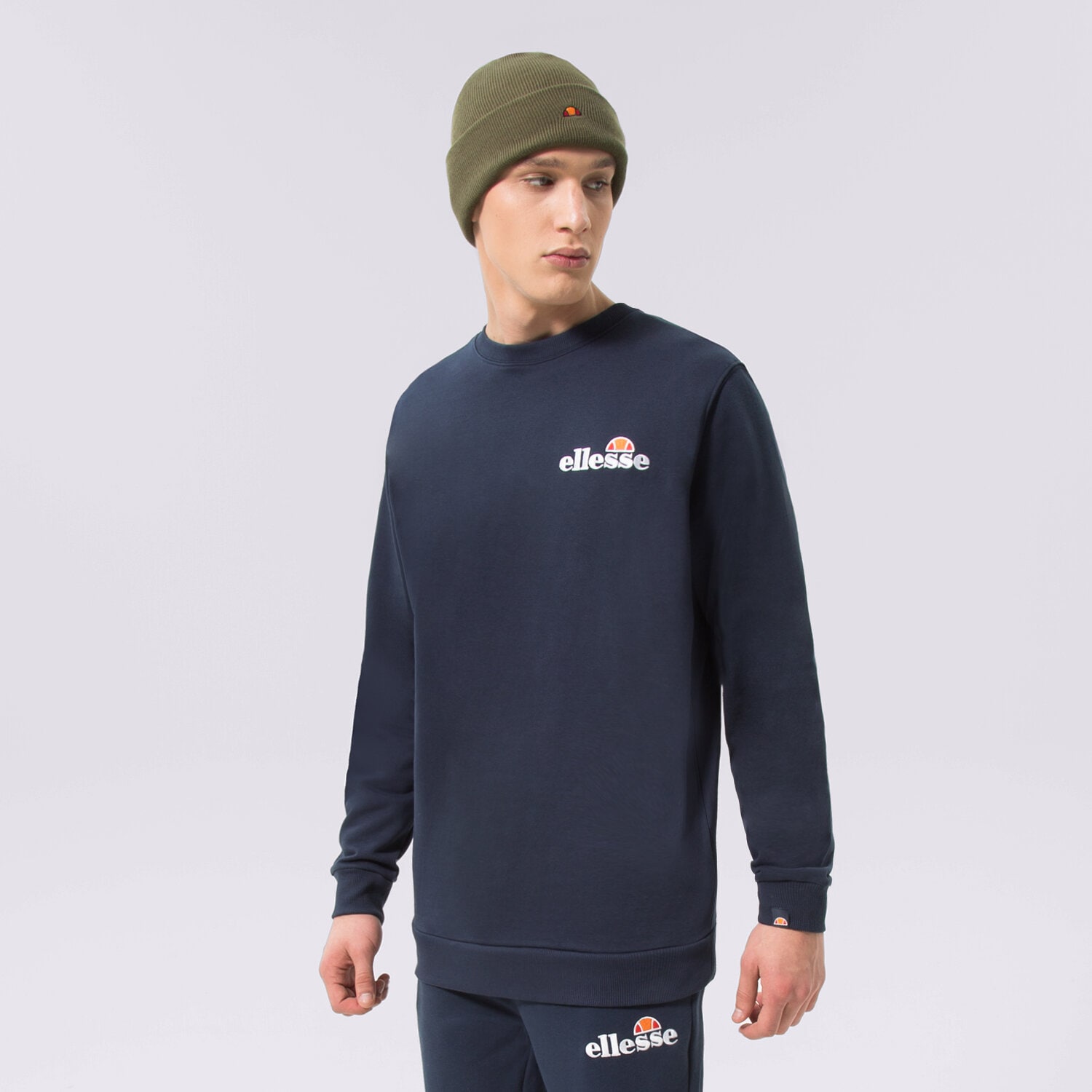 Bărbați bluză ELLESSE BLUZĂ FIERRO NAVY SHS08784429 Bleumarin