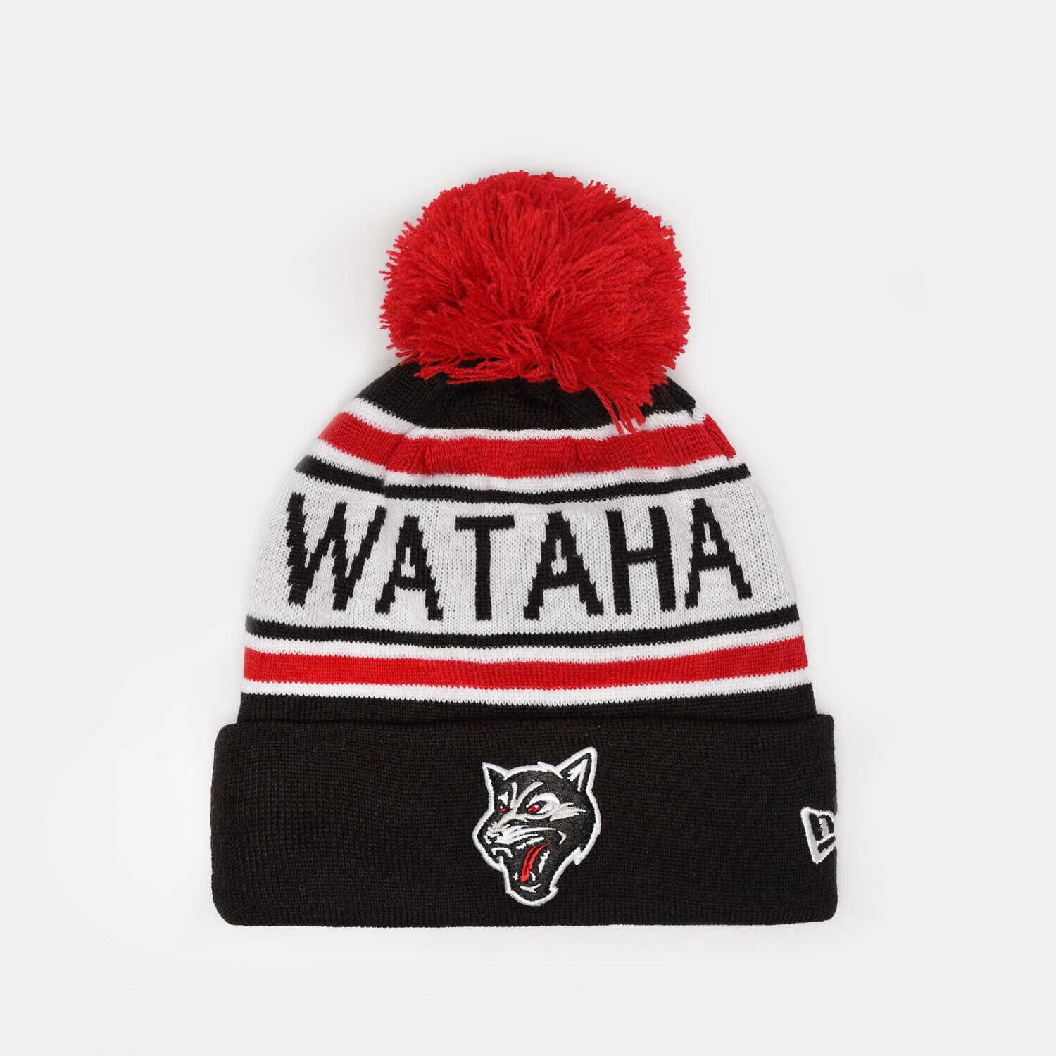 Bărbați căciulă NEW ERA CACIULA KNIT BLACK WATAHA ZIELONA GÓRA WATAHA ZIELON 12489432 Negru