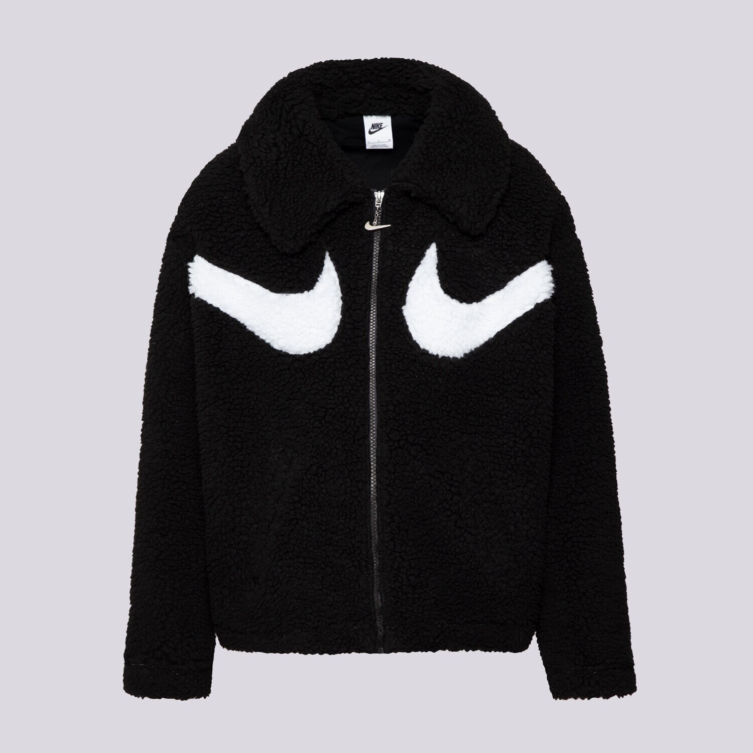 Femei geacă de iarnă NIKE JACHETĂ DE IARNĂ W NSW SWSH SHRPA GX FZ JKT DD5620-010 Negru