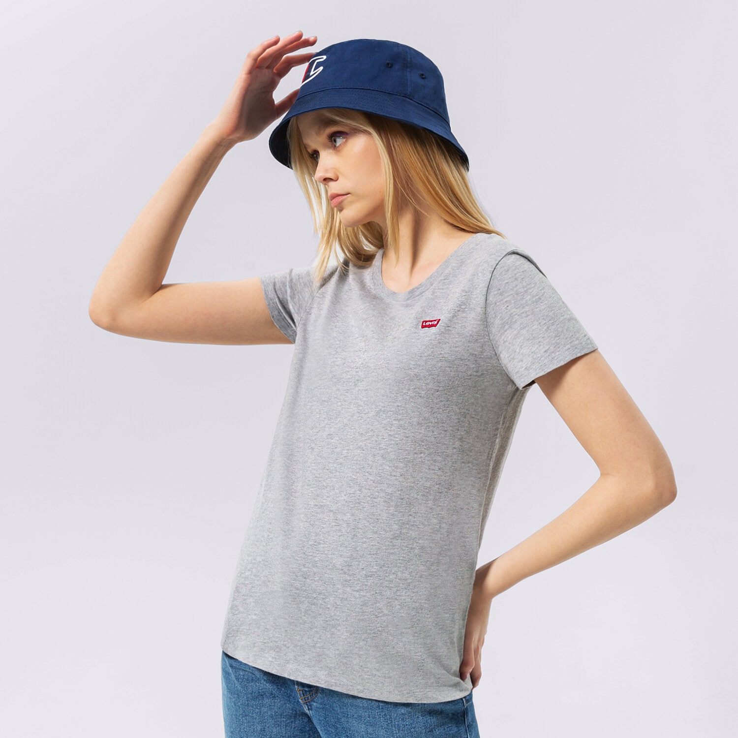 Femei tricou LEVI'S TRICOU PERFECT TEE 39185-0143 Gri