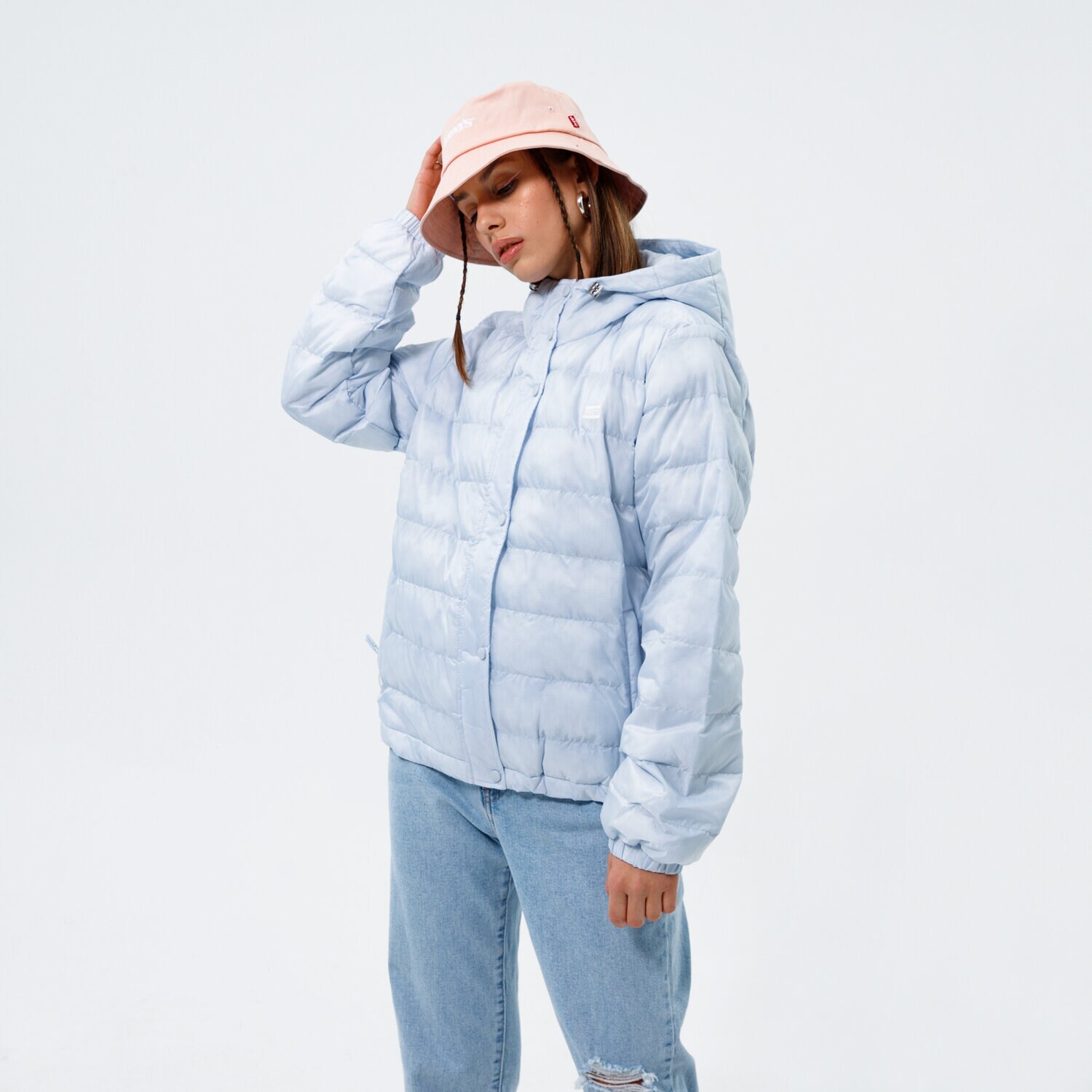 Femei geacă de iarnă LEVI'S JACHETĂ DE IARNĂ EDIE PACKABLE JACKET A06750002 Albastru