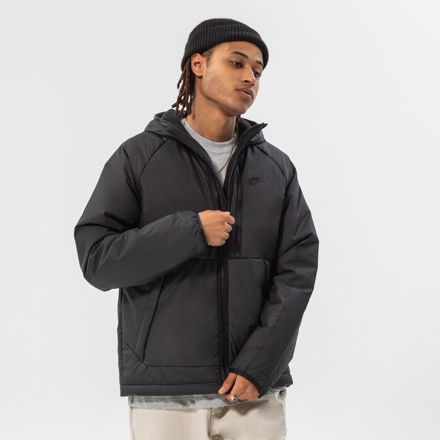 Bărbați eacă de iarnă NIKE JACHETĂ DE IARNĂ M NSW TF RPL LEGACY HD JKT DD6857-011 Negru