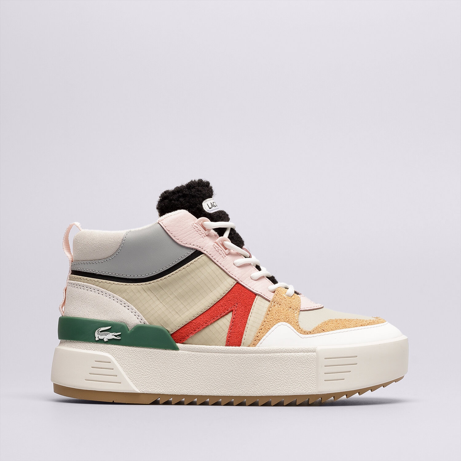 Femei pantofi sport LACOSTE L002 WNTR MID 2221 SFA 744SFA00701S4 Gri
