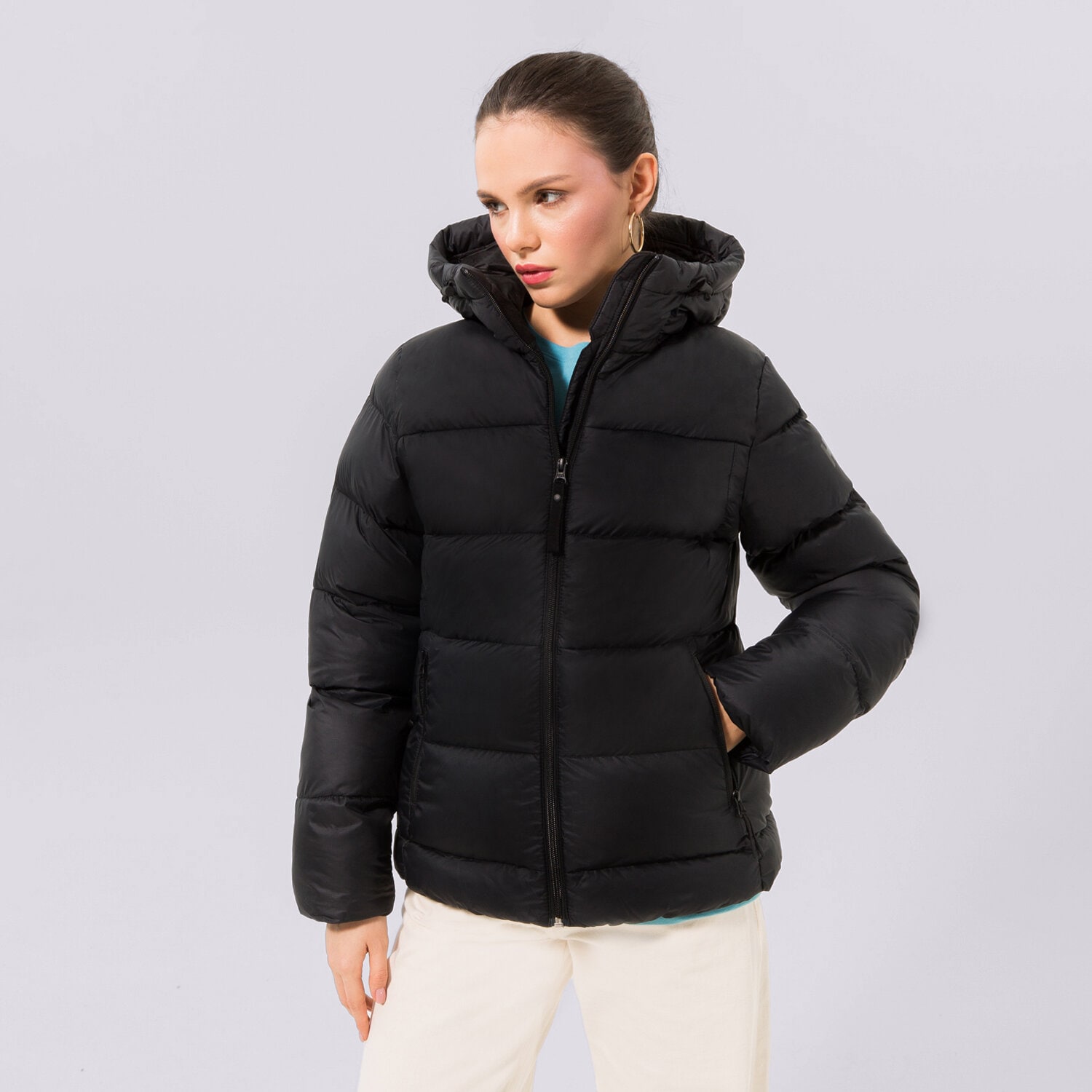 Femei geacă de iarnă HELLY HANSEN JACHETĂ DE IARNĂ   W ACTIVE PUFFY JACKET 53612990 Negru