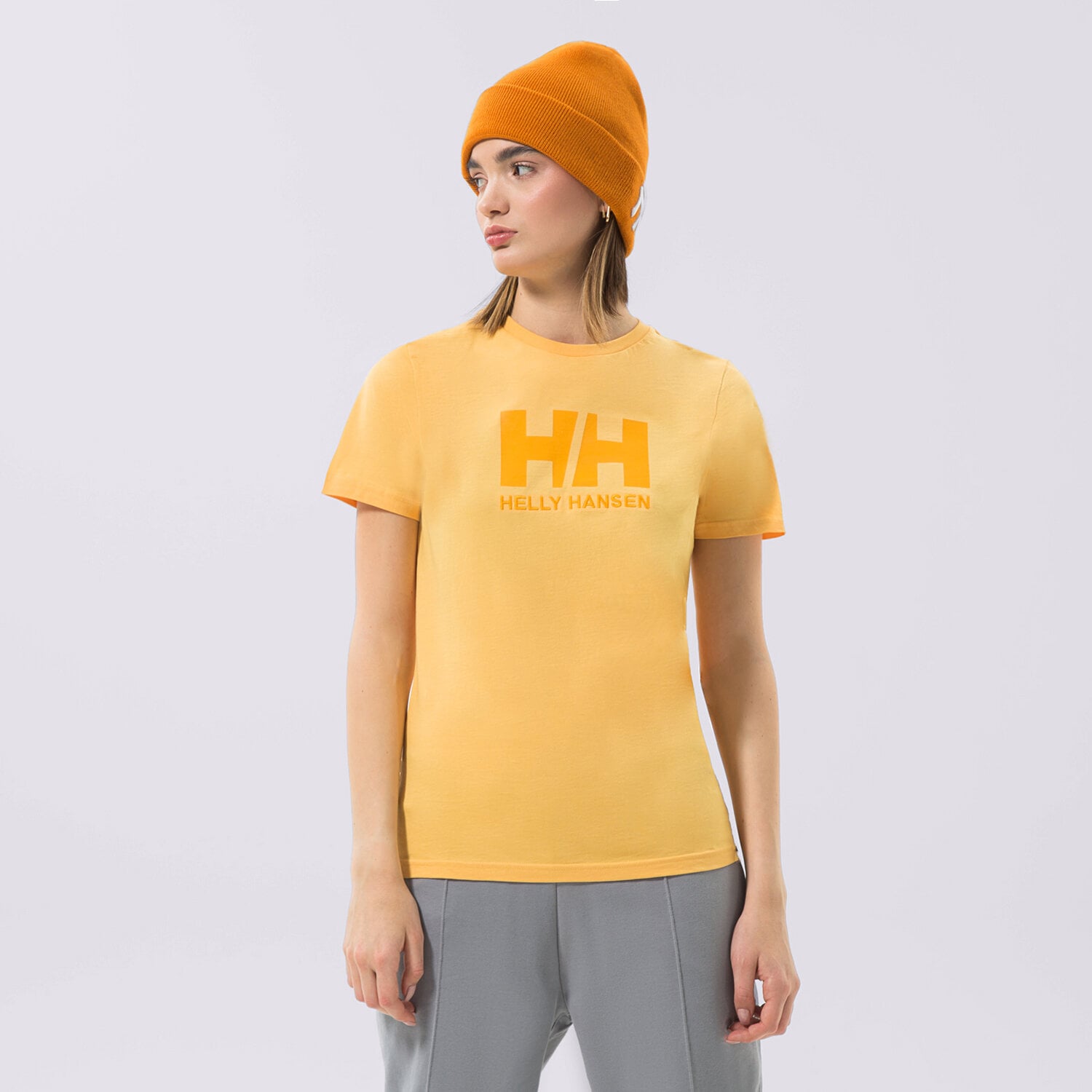 Femei tricou HELLY HANSEN TRICOU W HH LOGO 34112341 Galben