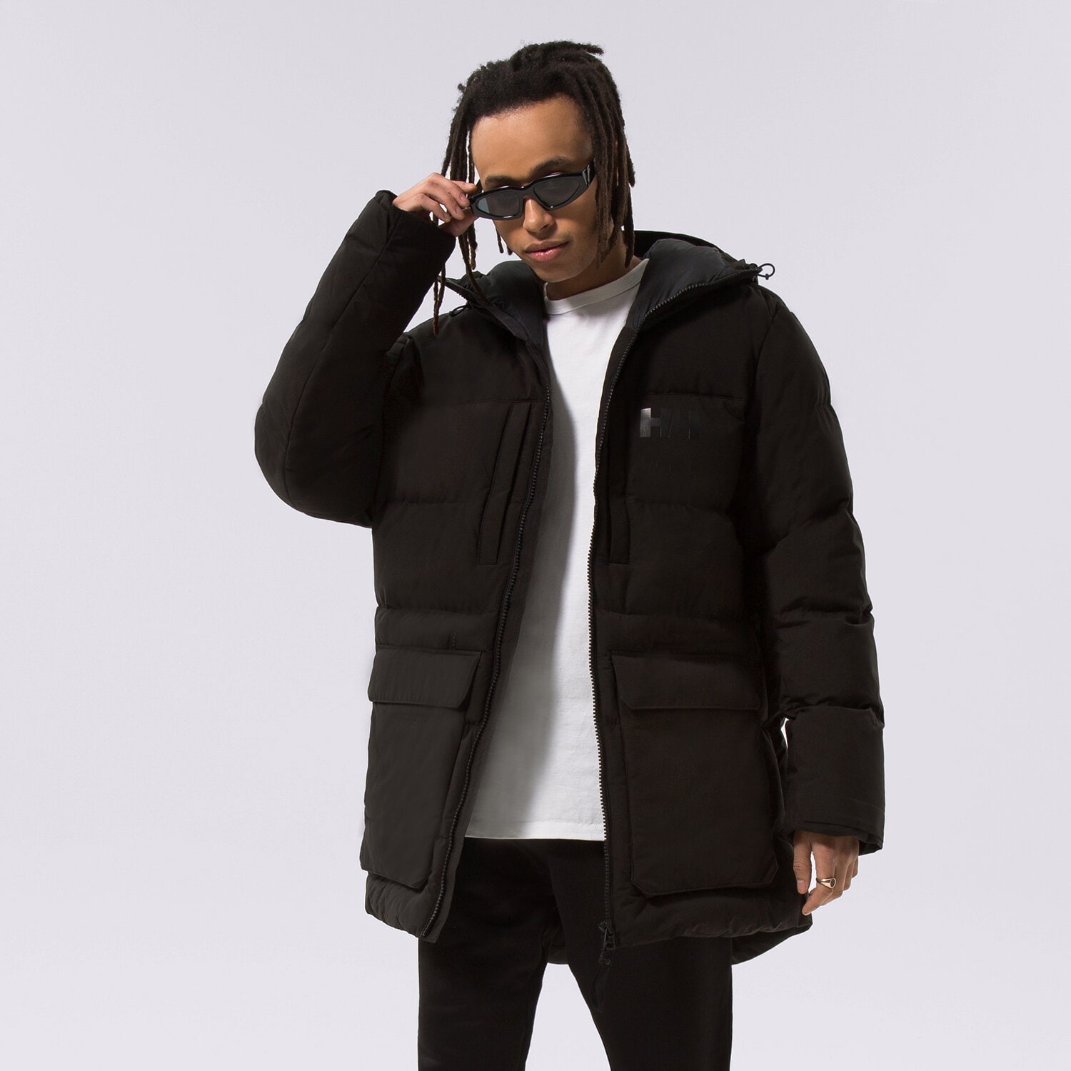 Bărbați eacă de iarnă HELLY HANSEN JACHETĂ DE IARNĂ PATROL PARKA 53873990 Negru