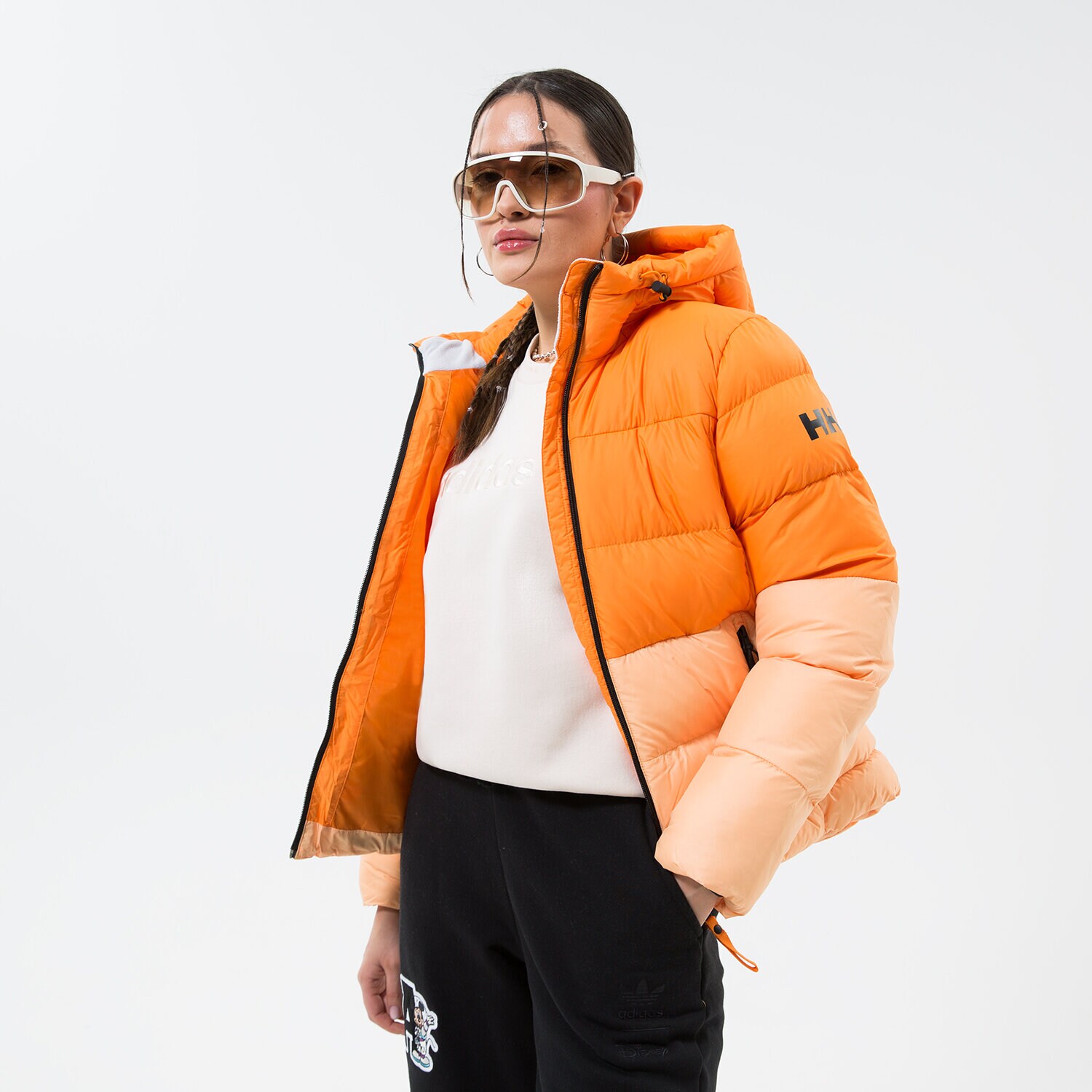 Femei geacă de iarnă HELLY HANSEN JACHETĂ DE IARNĂ   W ACTIVE PUFFY JACKET 53612325 Portocaliu
