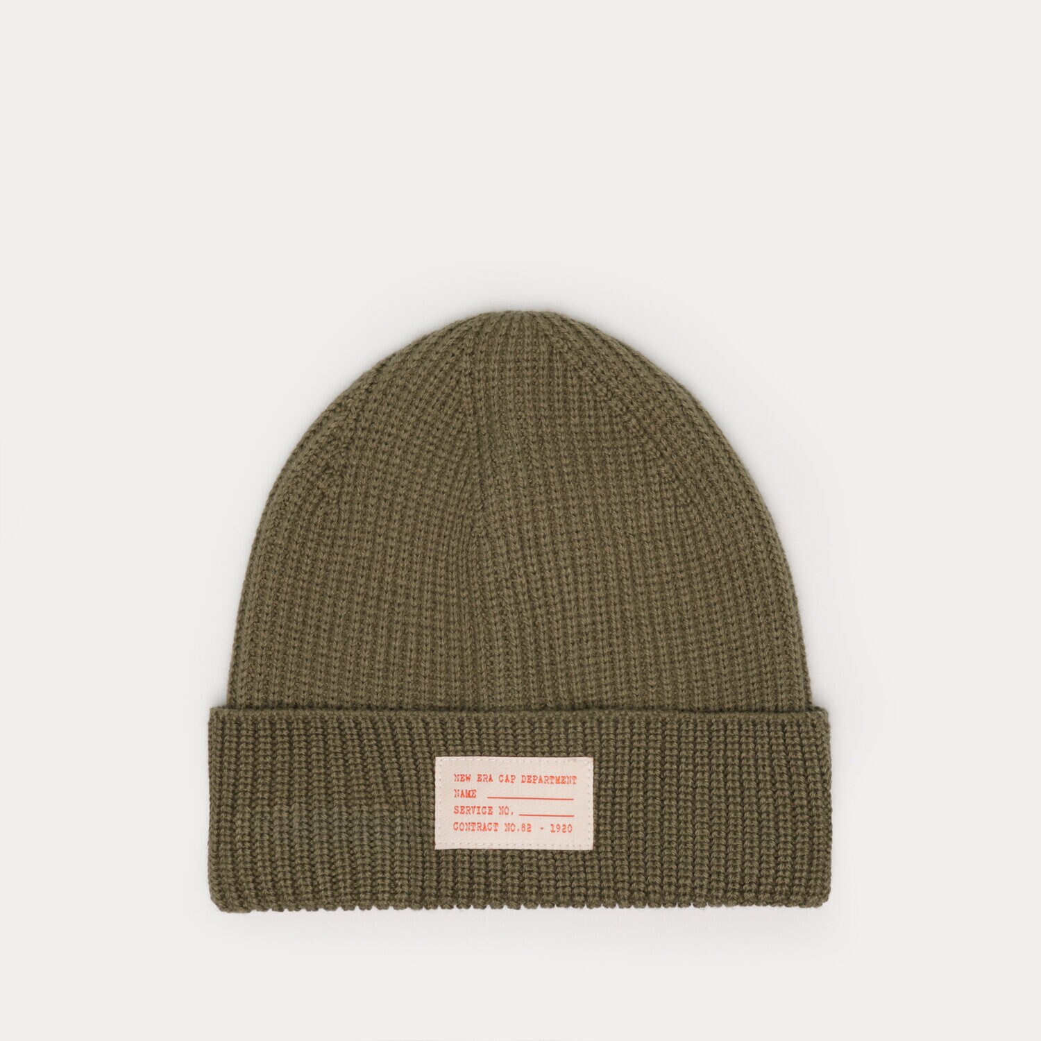 Bărbați căciulă NEW ERA CACIULA WOOL MIX WATCH BEANIE NEW ERA NOV 60285125 Kaki