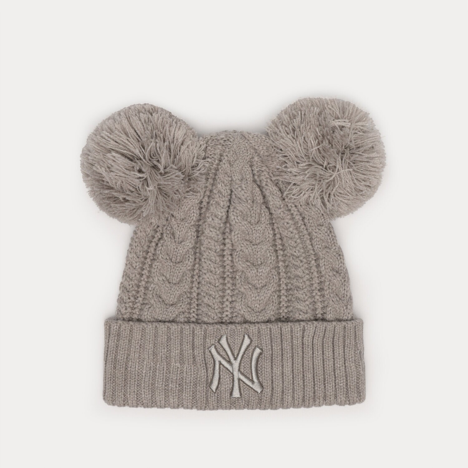 Femei căciulă NEW ERA CACIULA WMNS DOUBLE POM NYY HGR NEW YORK YANKEES HGR 60284834 Gri