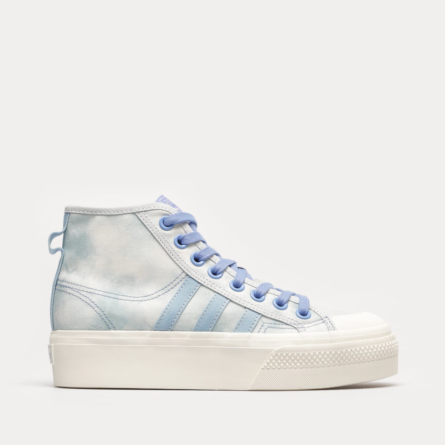 Femei teniși ADIDAS NIZZA PLATFORM MID W HQ4327 Albastru