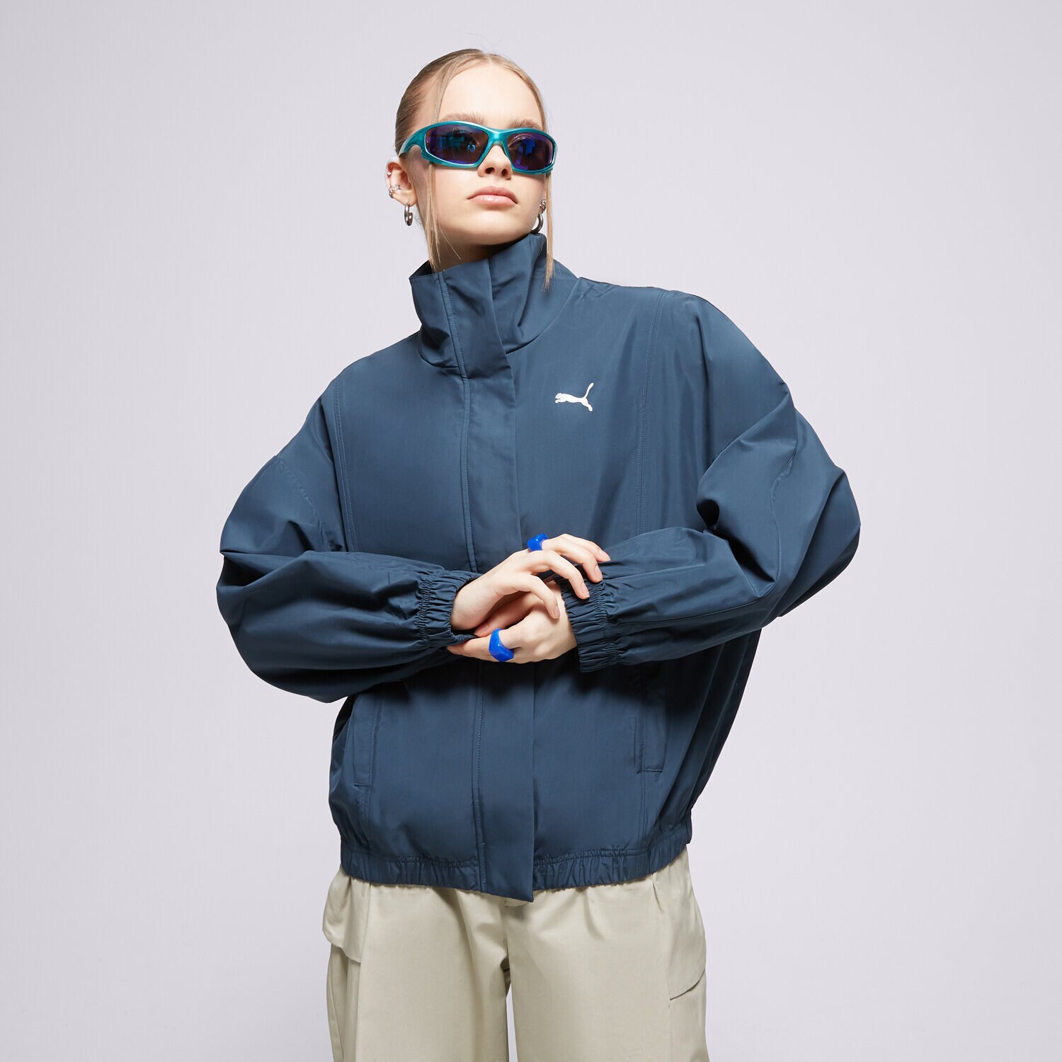 Femei jachetă PUMA JACHETĂ STYLE JACKET 673260 16 Negru