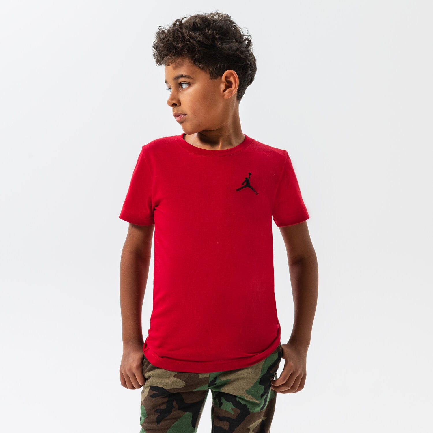 Copii tricou JORDAN TRICOU JUMPMAN AIR EMB BOY 95A873-R78 Bordo