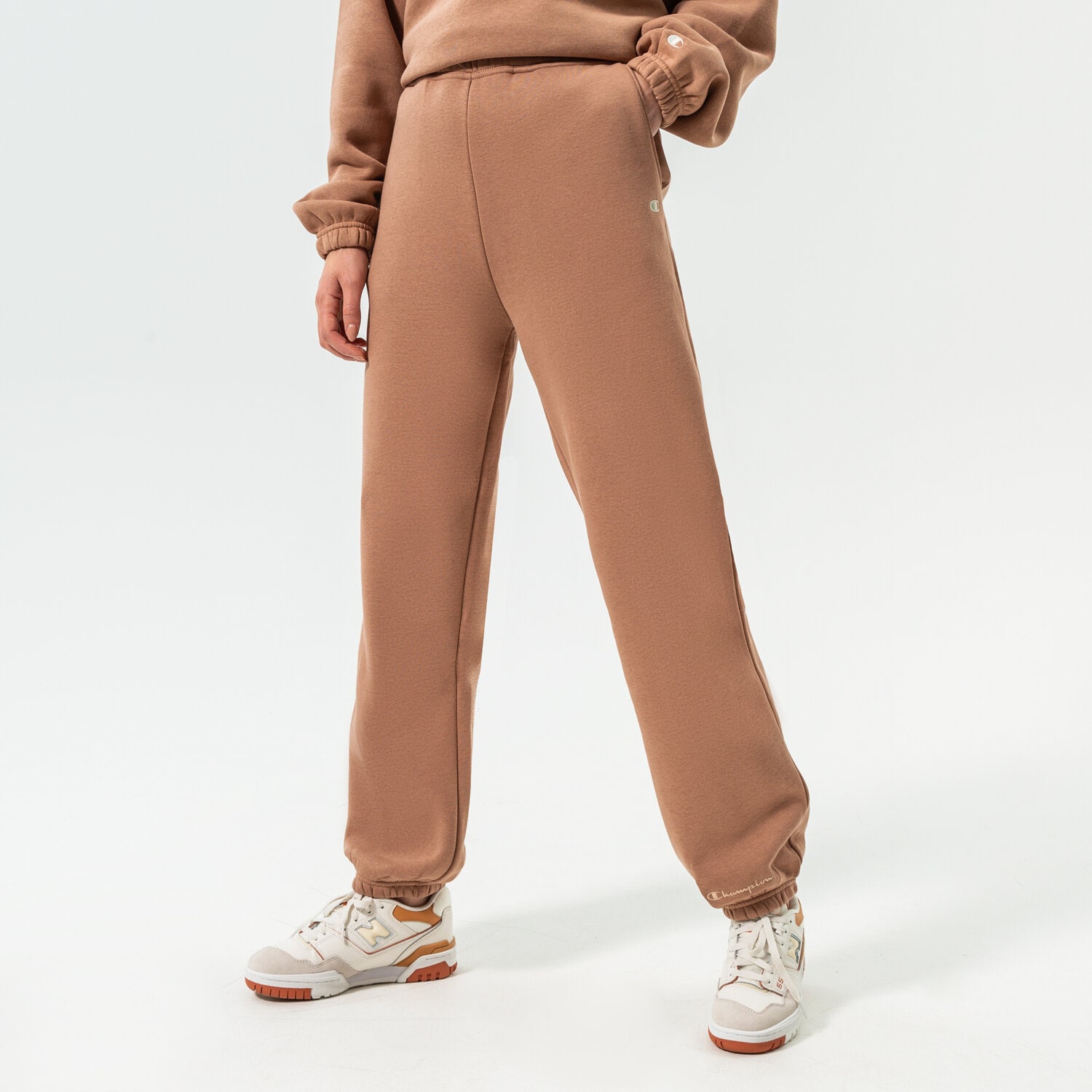 Femei pantaloni CHAMPION PANTALONI  PANTS 115668MS036 Maro