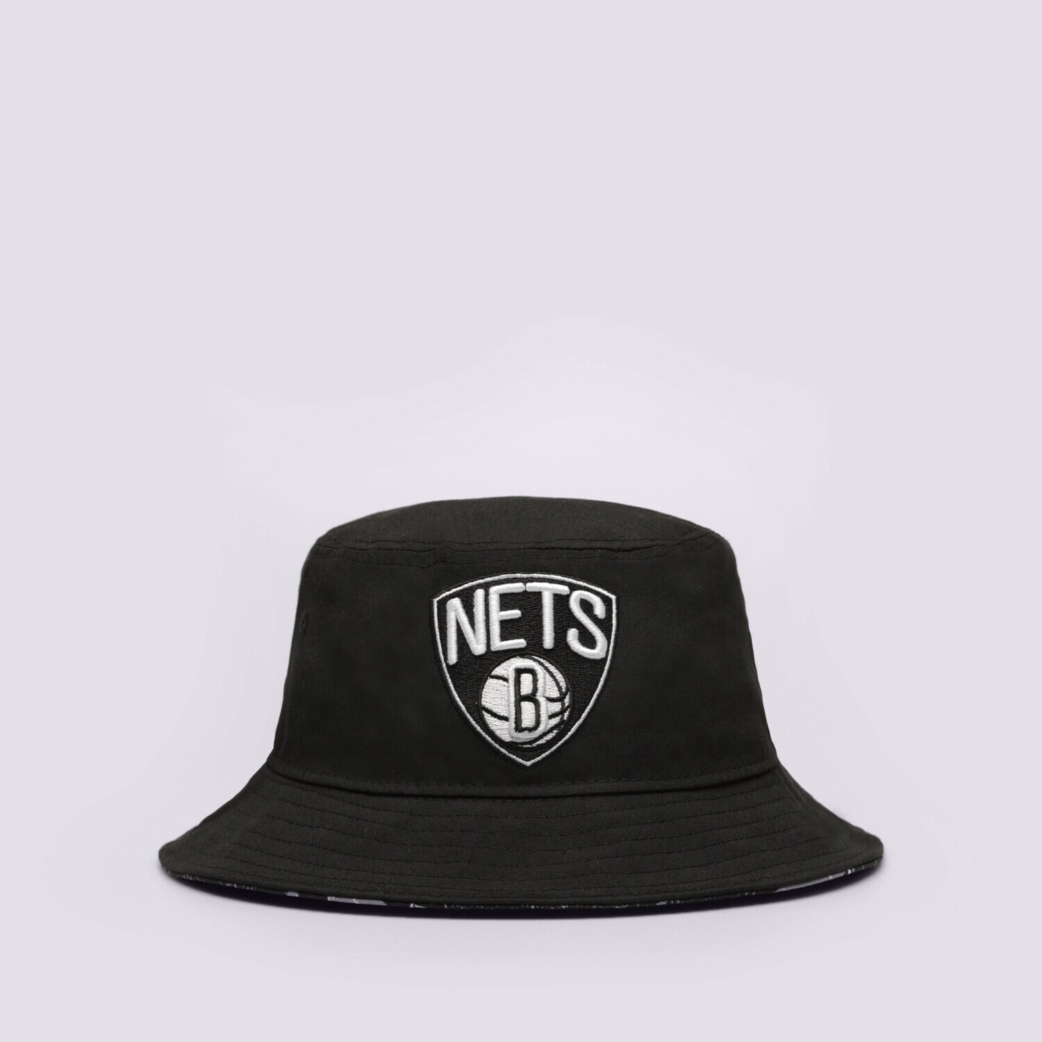 NEW ERA PĂLĂRIE PRINT INFILL BUCKET NETS BROOKLYN NETS 60298687 Negru