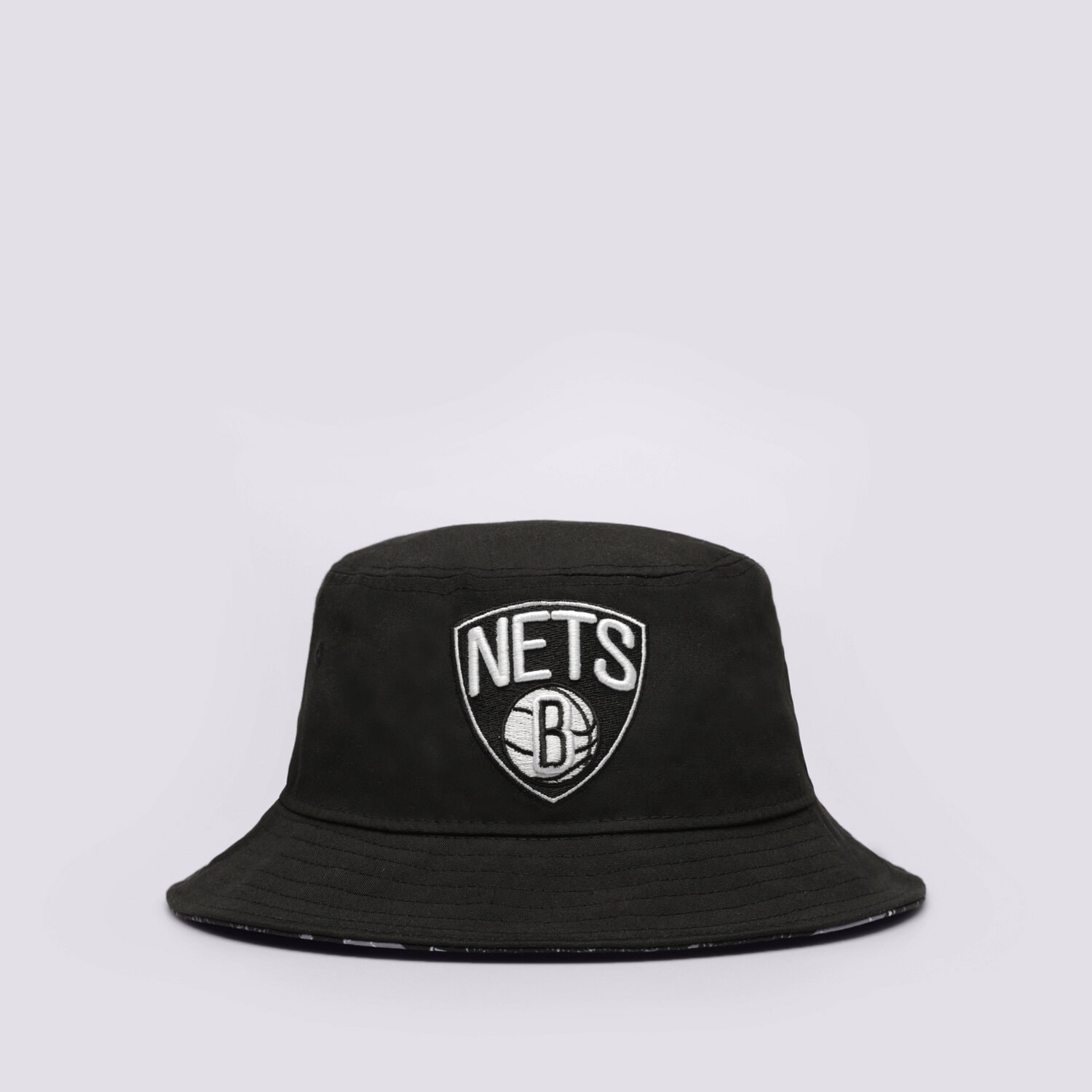 NEW ERA PĂLĂRIE PRINT INFILL BUCKET NETS BROOKLYN NETS 60298687 Negru