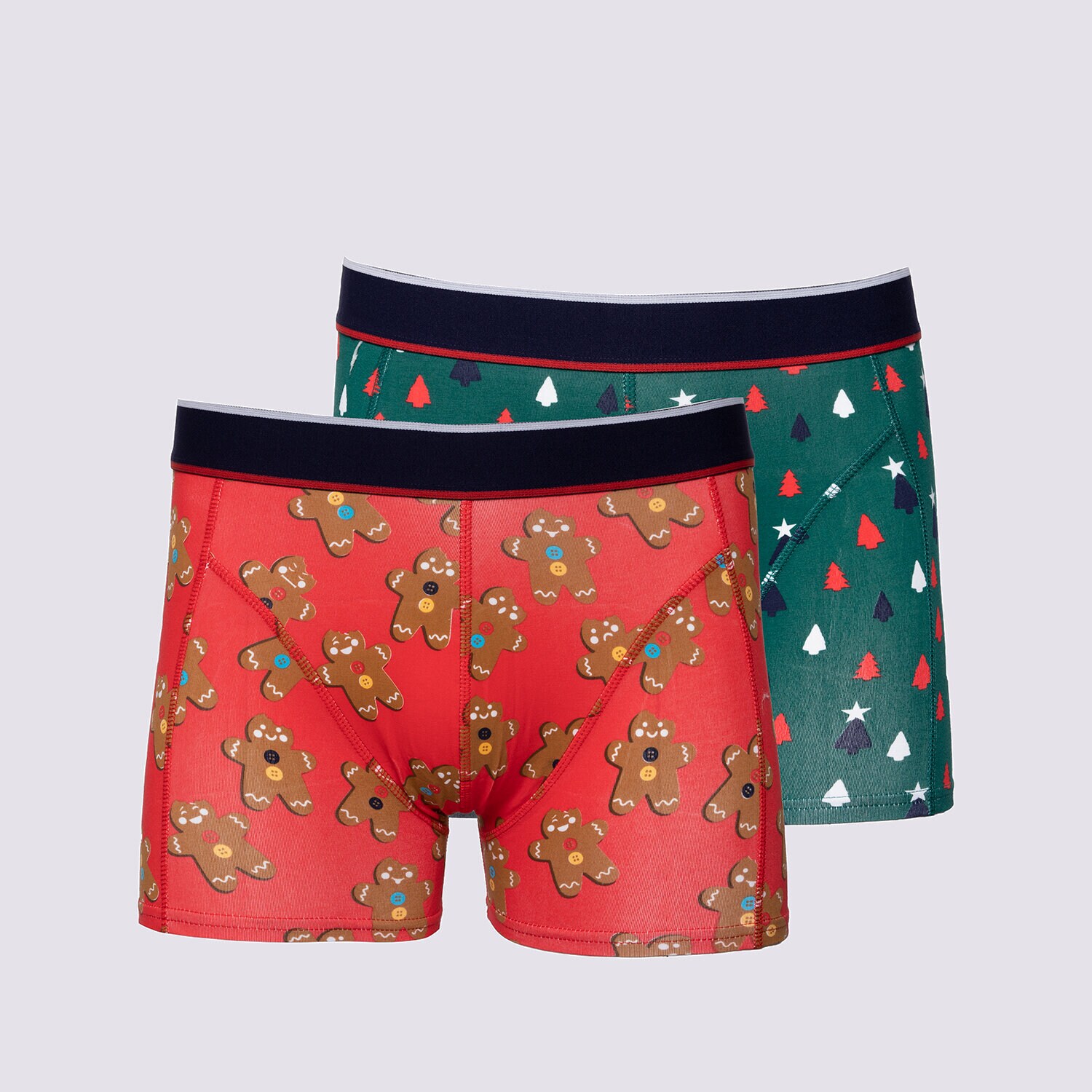 Bărbați lenjerie, boxeri CONFRONT INNE CONFRONT\BOXERI XMAS CF322BOX60001 Mulicolor