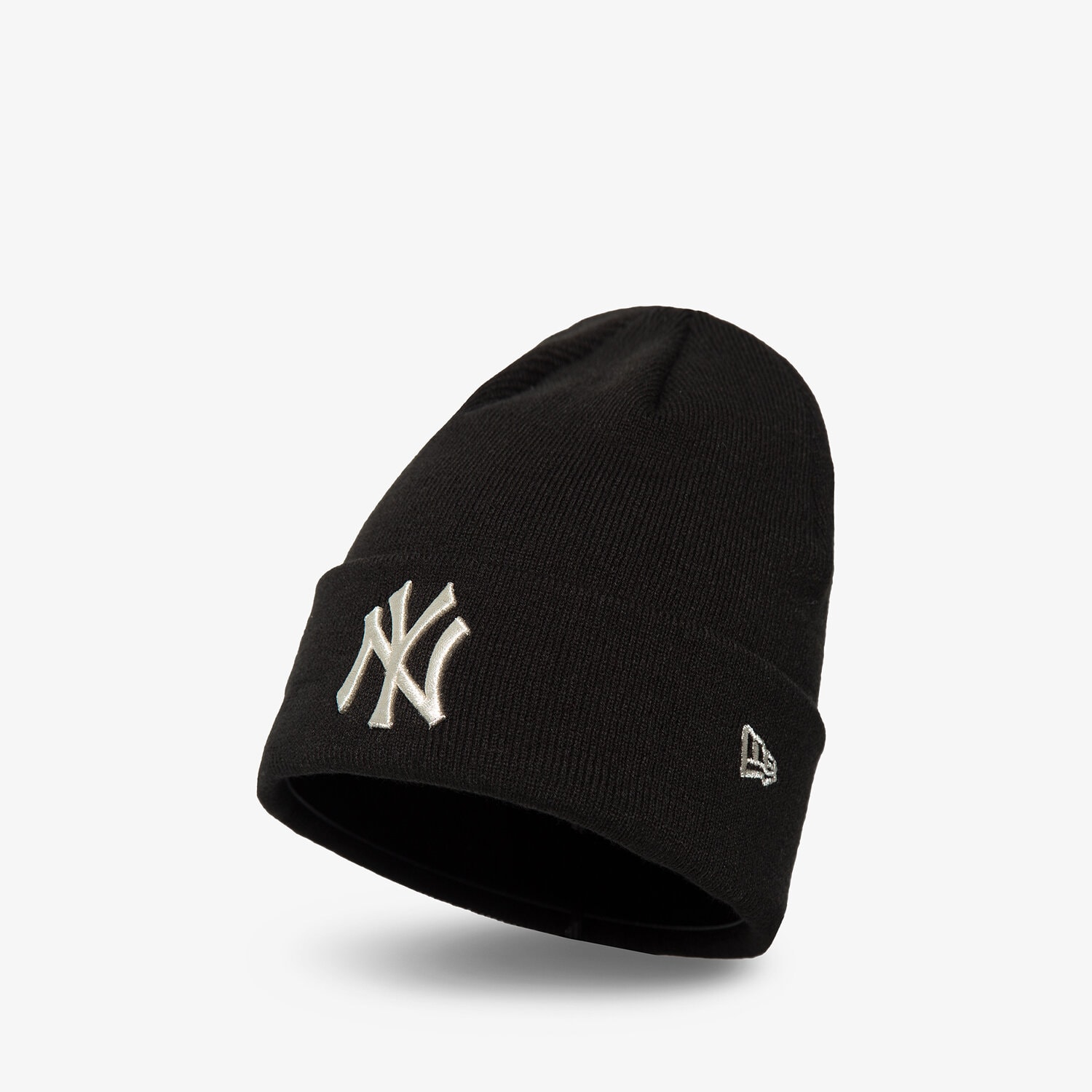 Femei căciulă NEW ERA CACIULA WMNS METALLIC BEANIE NYY 60292652 Negru