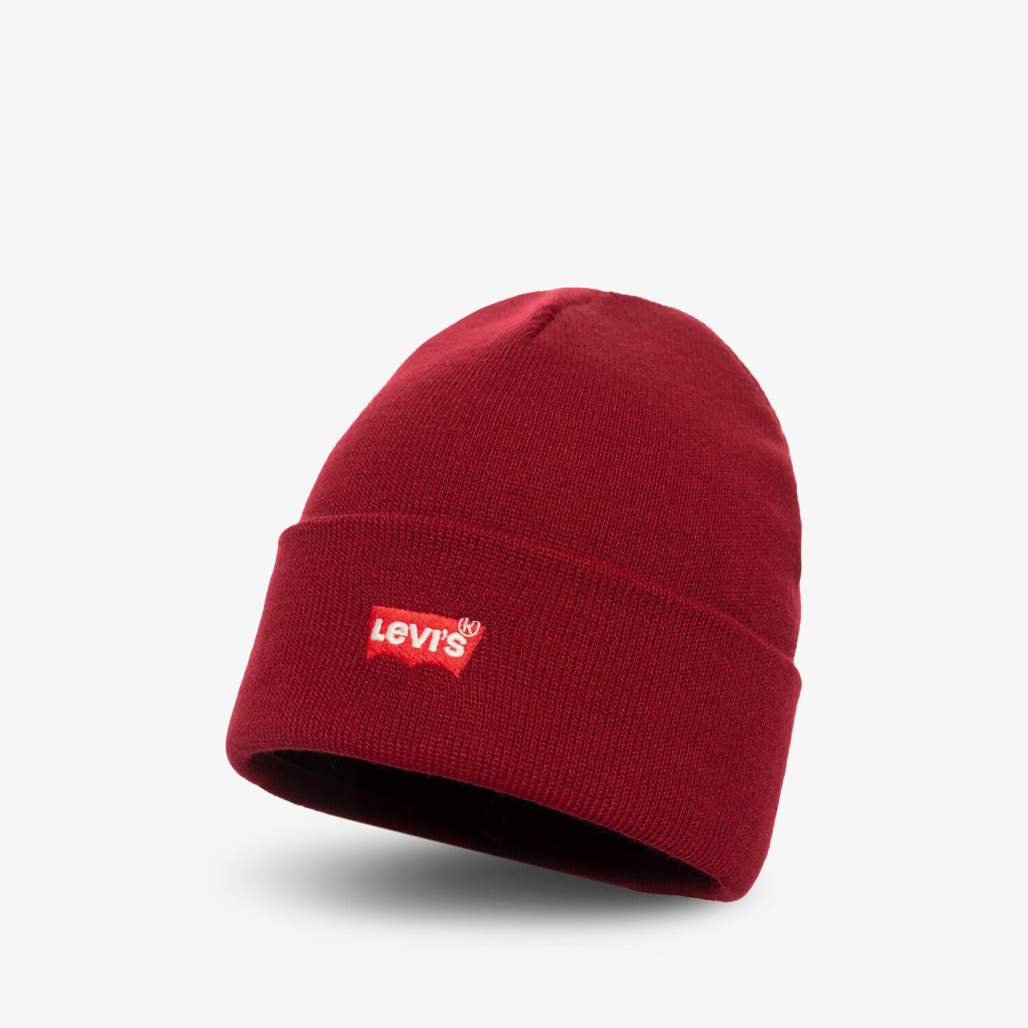 Copii căciulă LEVI'S CACIULA RED BATWING EMBROIDERED BEANIE 38022-0184 Bordo