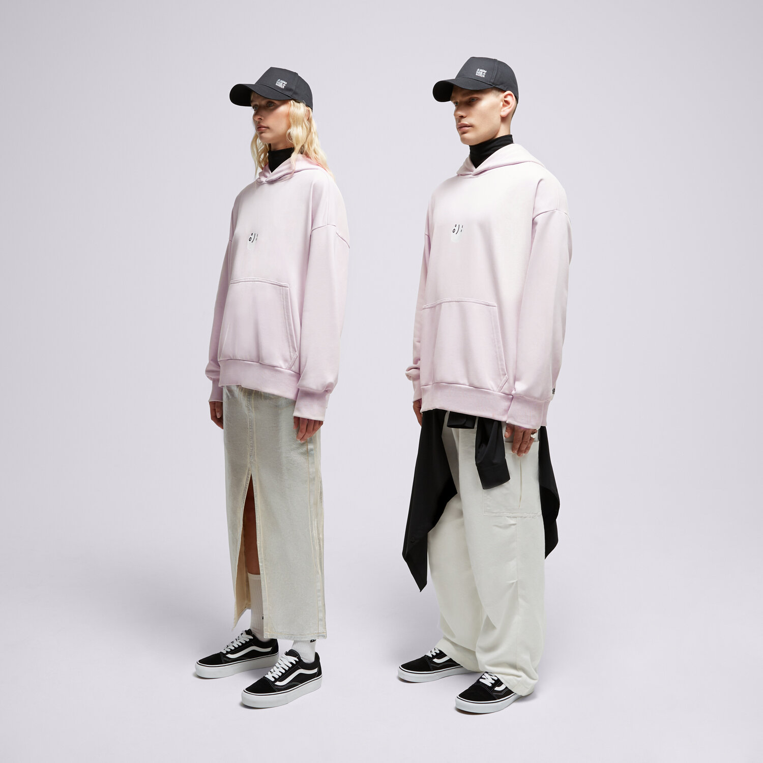 Femei bluză S.NOW JOB SIZEER HOODIE “I DECIDE” OFF WHITE SI123BLU50001 Bej