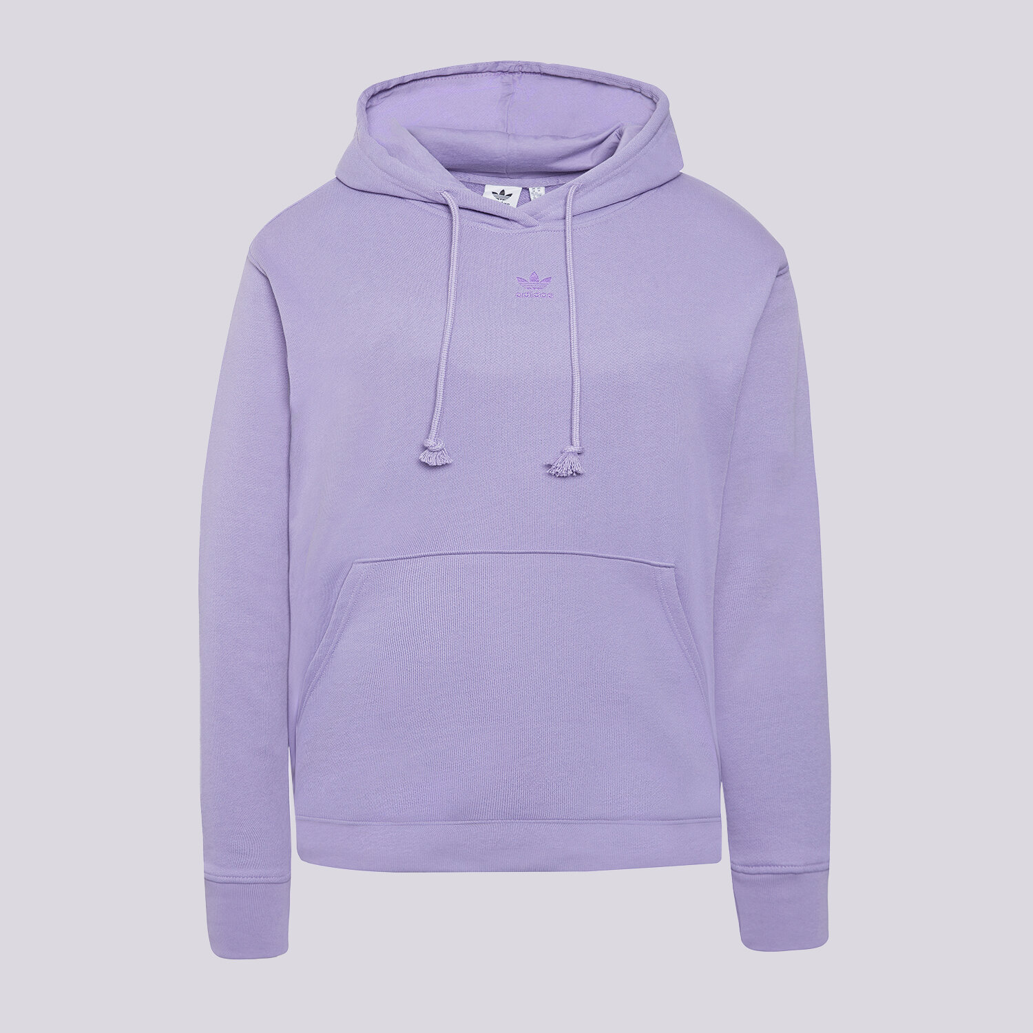 Femei bluză ADIDAS BLUZĂ CU GLUGĂ HOODIE SIZE PLUS IA6517 Violet