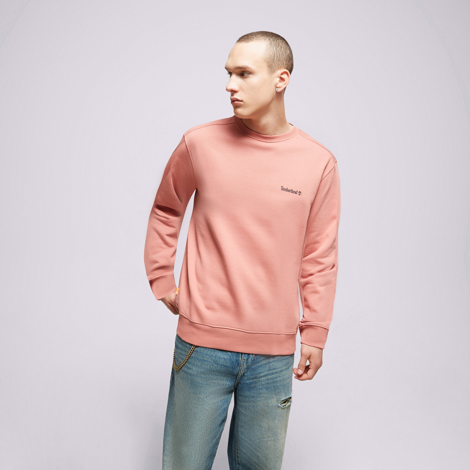 Bărbați bluză TIMBERLAND BLUZĂ SMALL LOGO PRINT TB0A5PDVDJ11 Bordo
