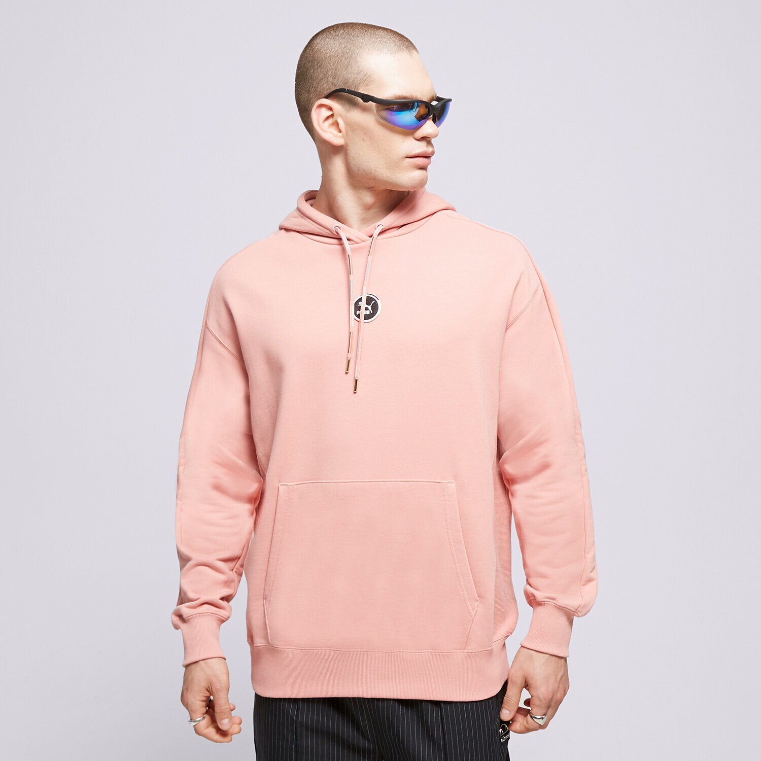 Bărbați bluză PUMA BLUZĂ CU GLUGĂ 534175 534175 24 Roz