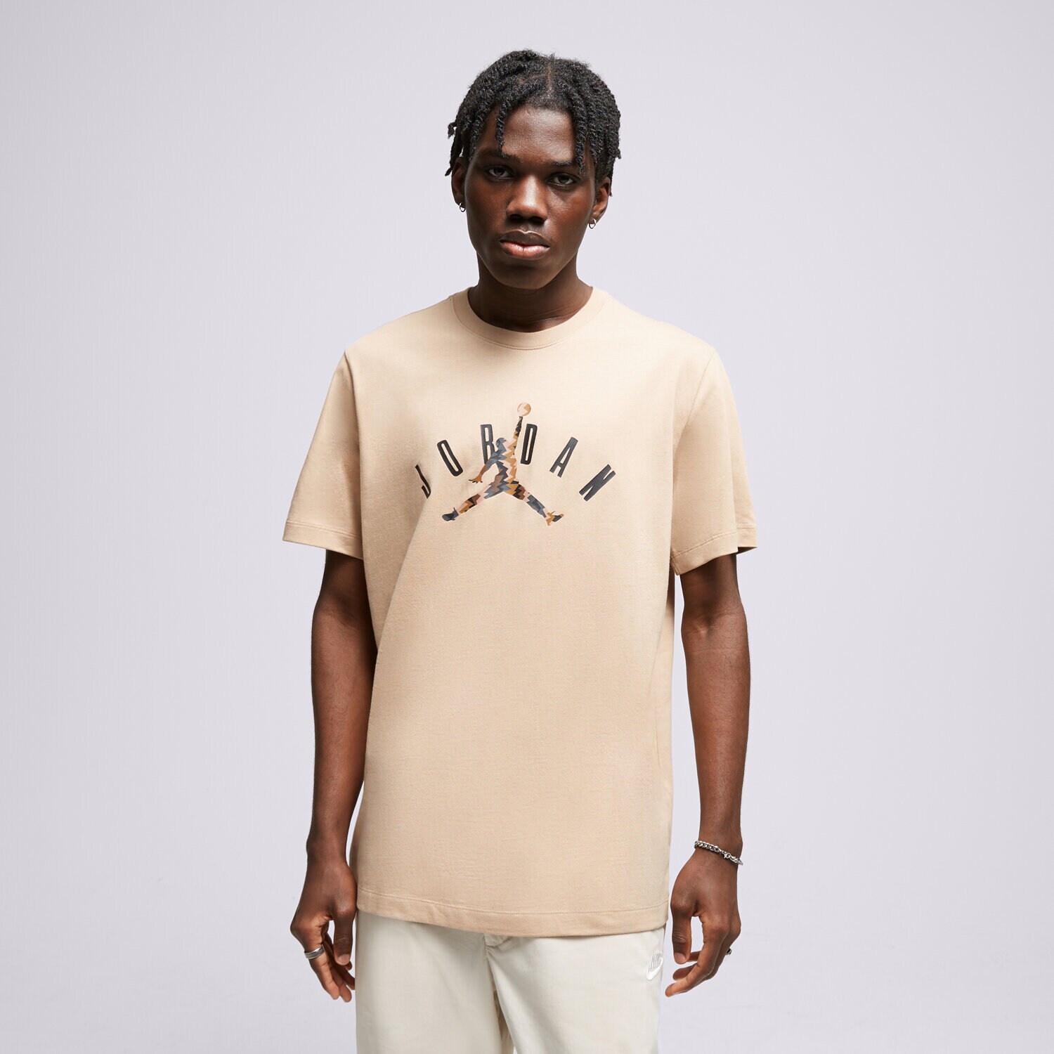Bărbați tricou JORDAN TRICOU M J FLT MVP JM SS CREW FB7365-200 Bej