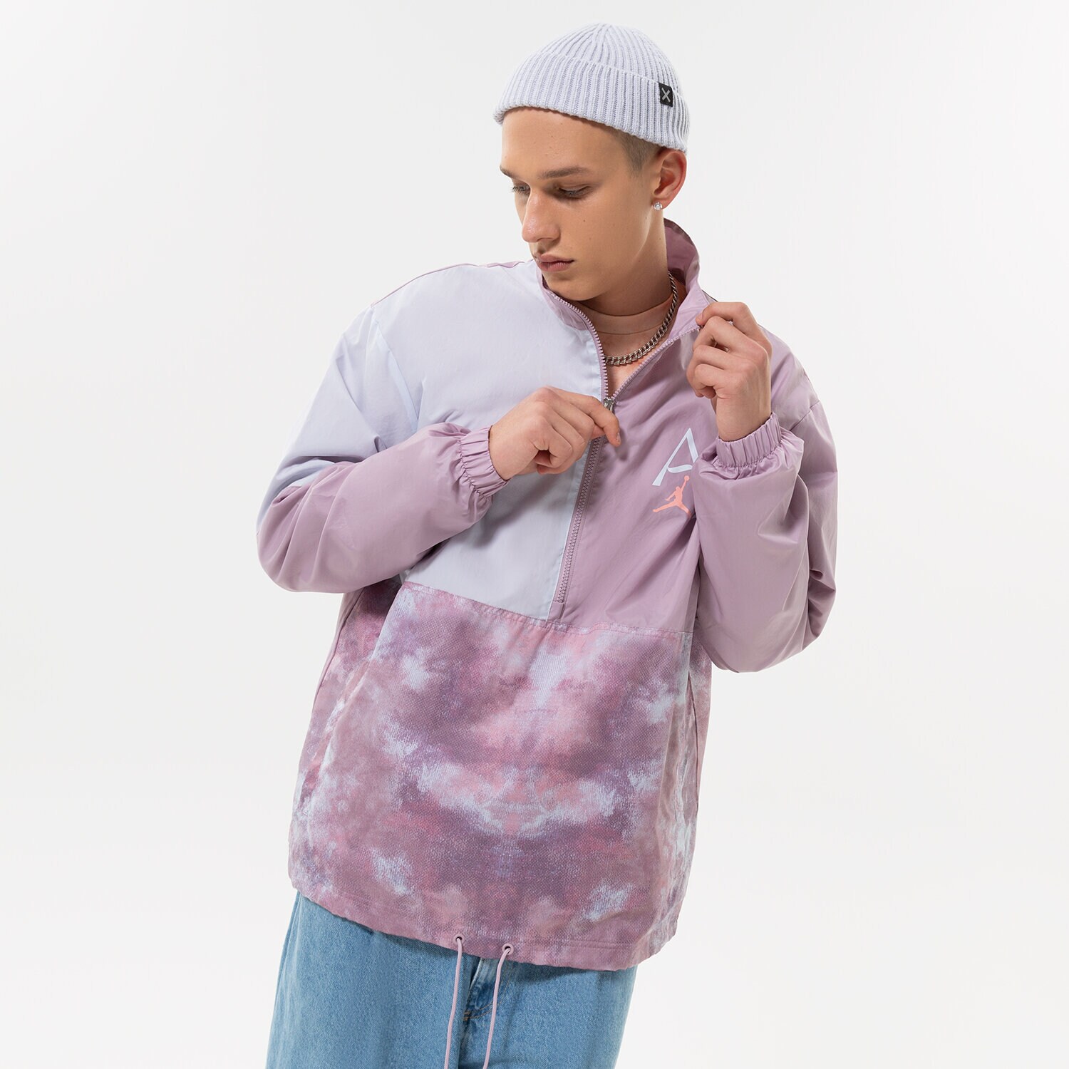 Bărbați jachetă JORDAN Sport DNA Jacket DM1412-501 Violet