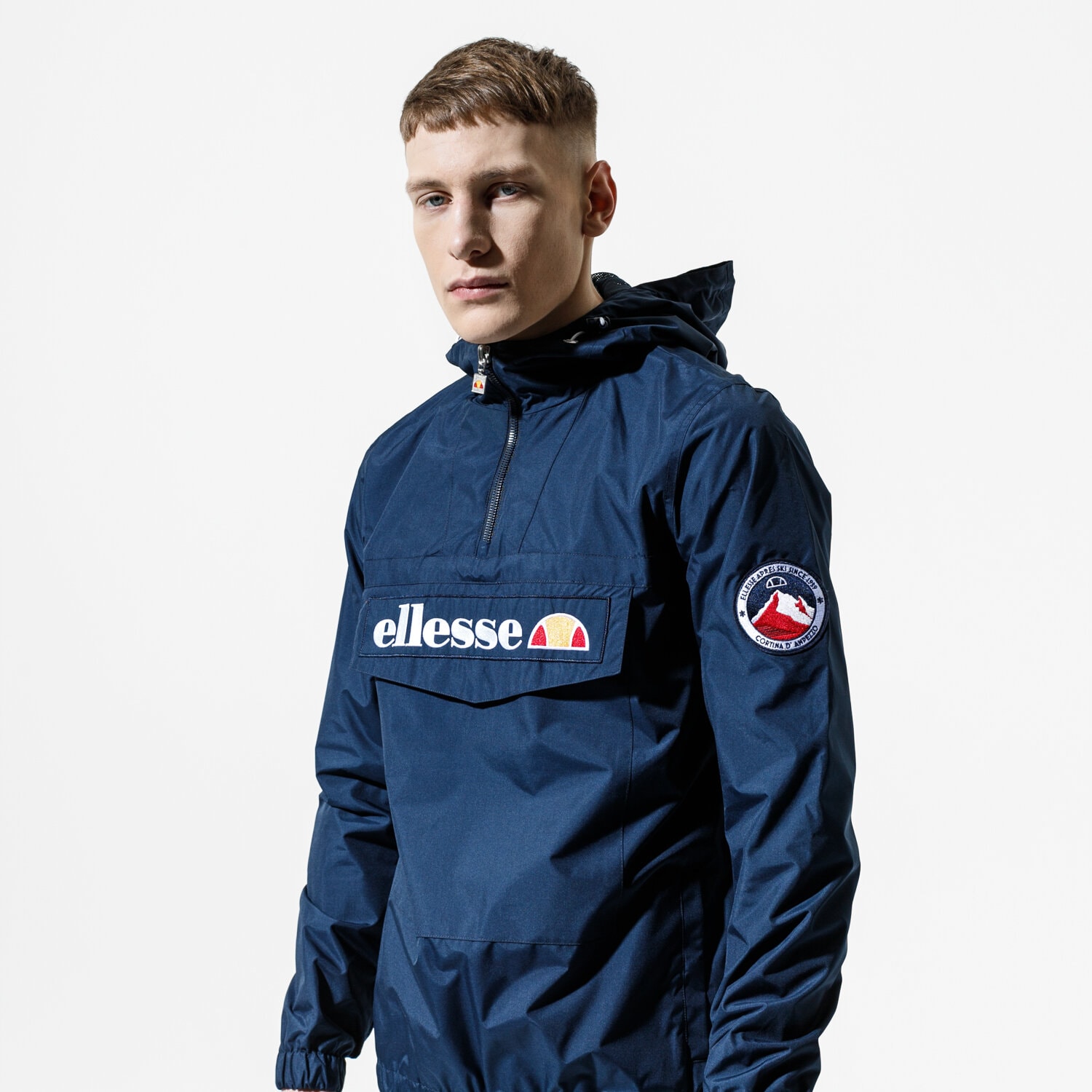 Bărbați jachetă ELLESSE JACHETĂ MONT 2 NAVY SHS06040429 Bleumarin