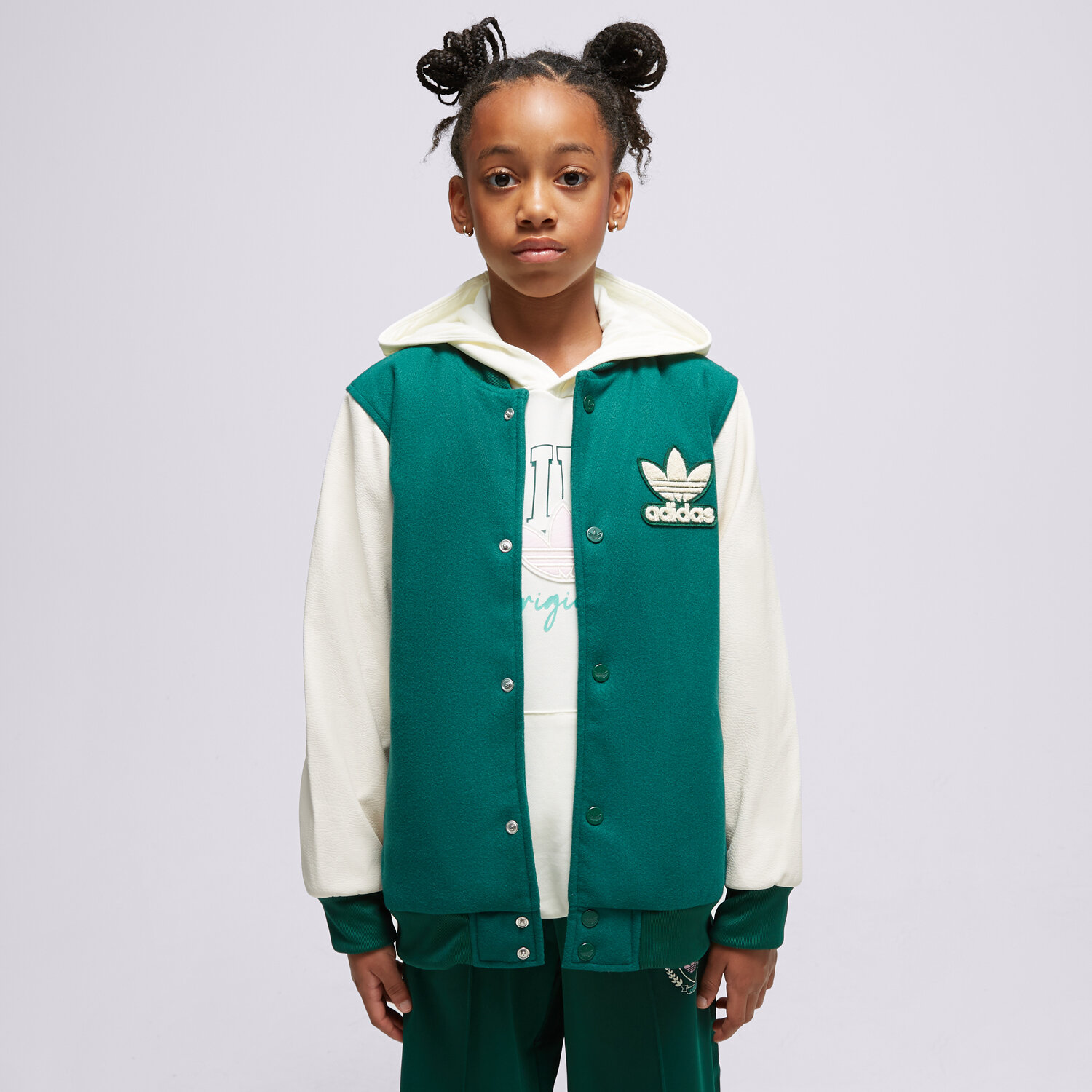 Jachetă de sezon pentru copii (primăvară/toamnă) ADIDAS JACHETĂ VRCT JACKET U IJ9776 Verde