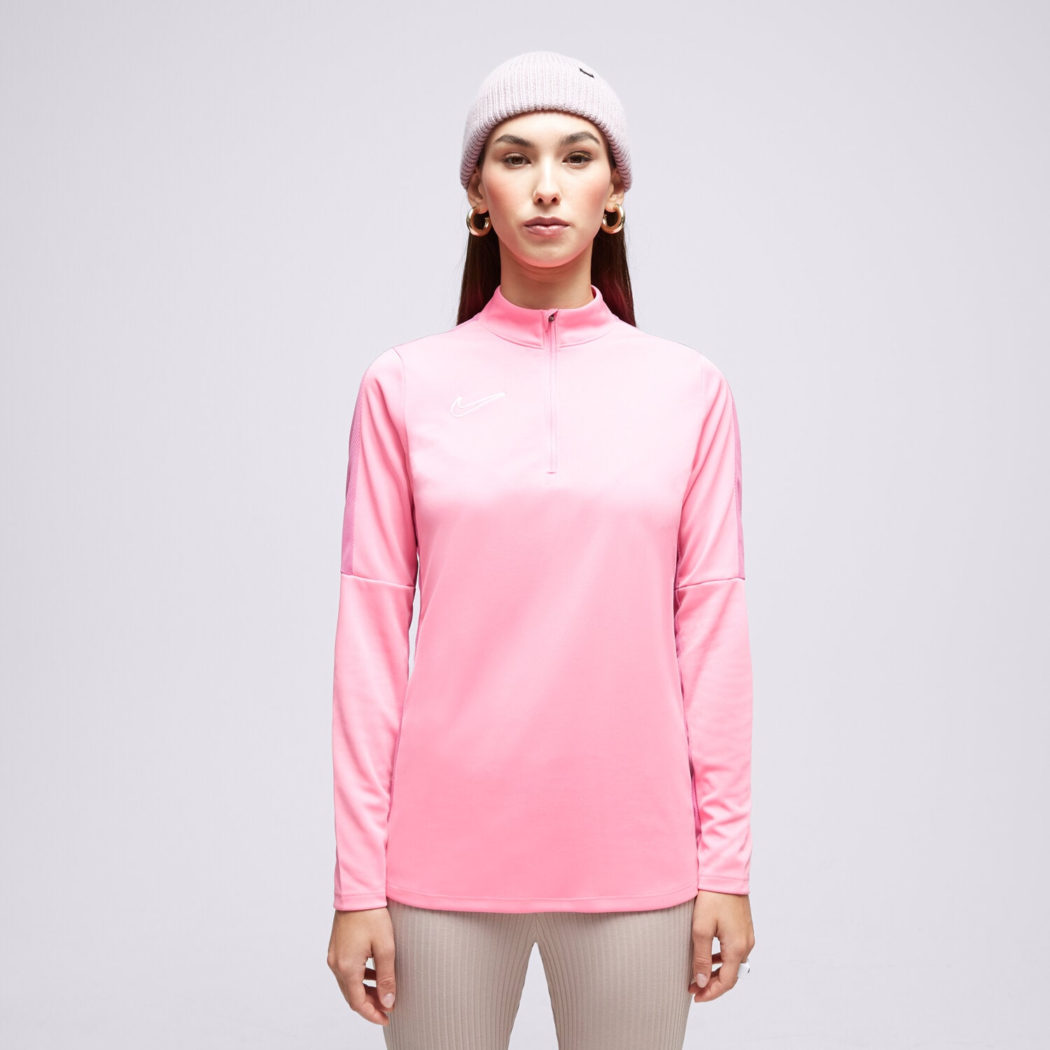 Femei bluză NIKE BLUZĂ W NK DF ACD23 DRIL TOP BR SWEATSHIRT DX0513-606 Roz