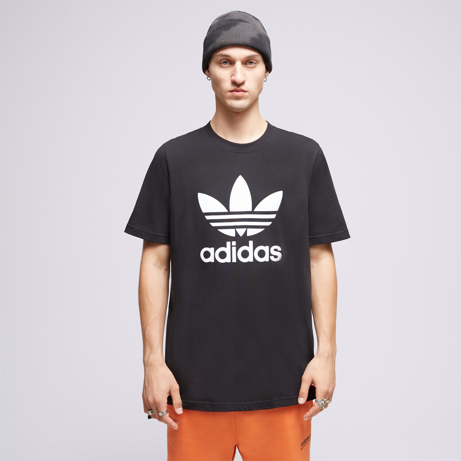 Bărbați tricou ADIDAS TRICOU TREFOIL IM4410 Negru