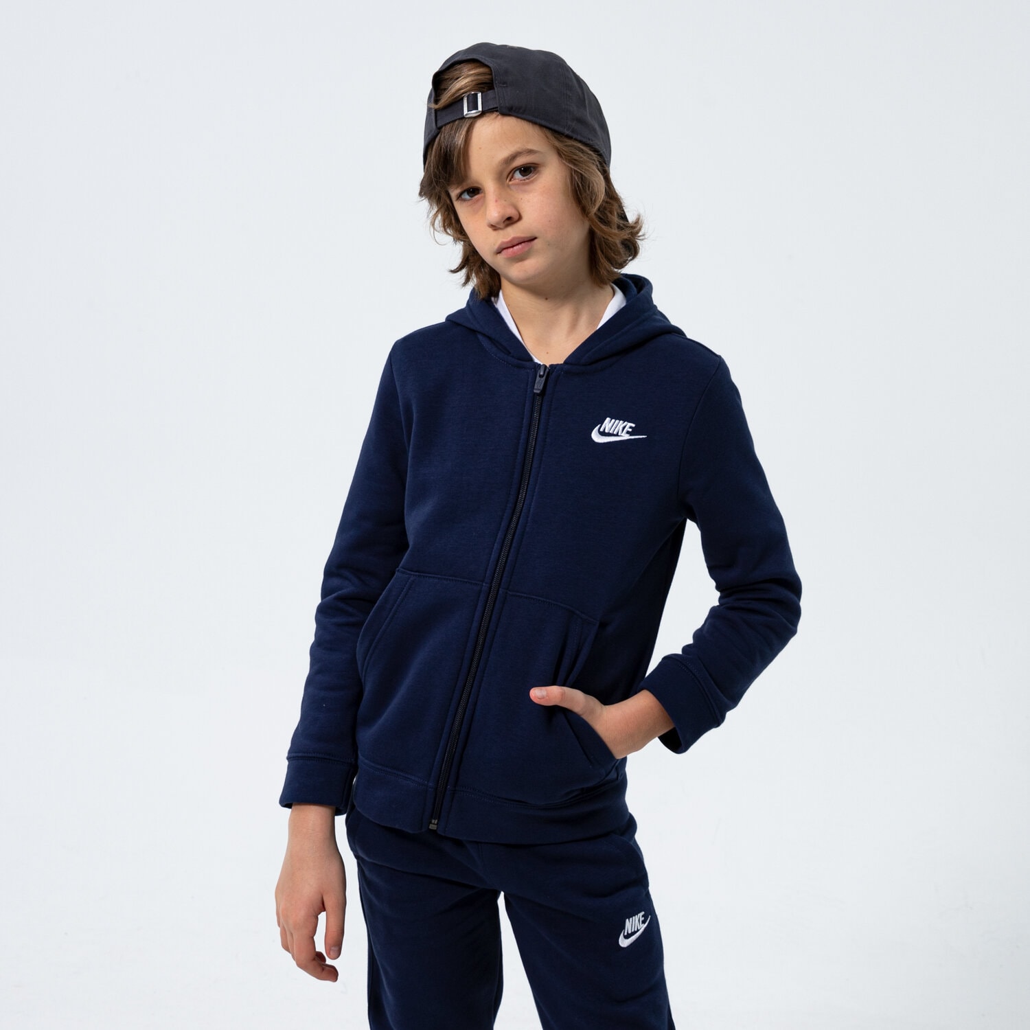 Copii tricou NIKE SET SPORTSWEAR BOY BV3634-410 Bleumarin