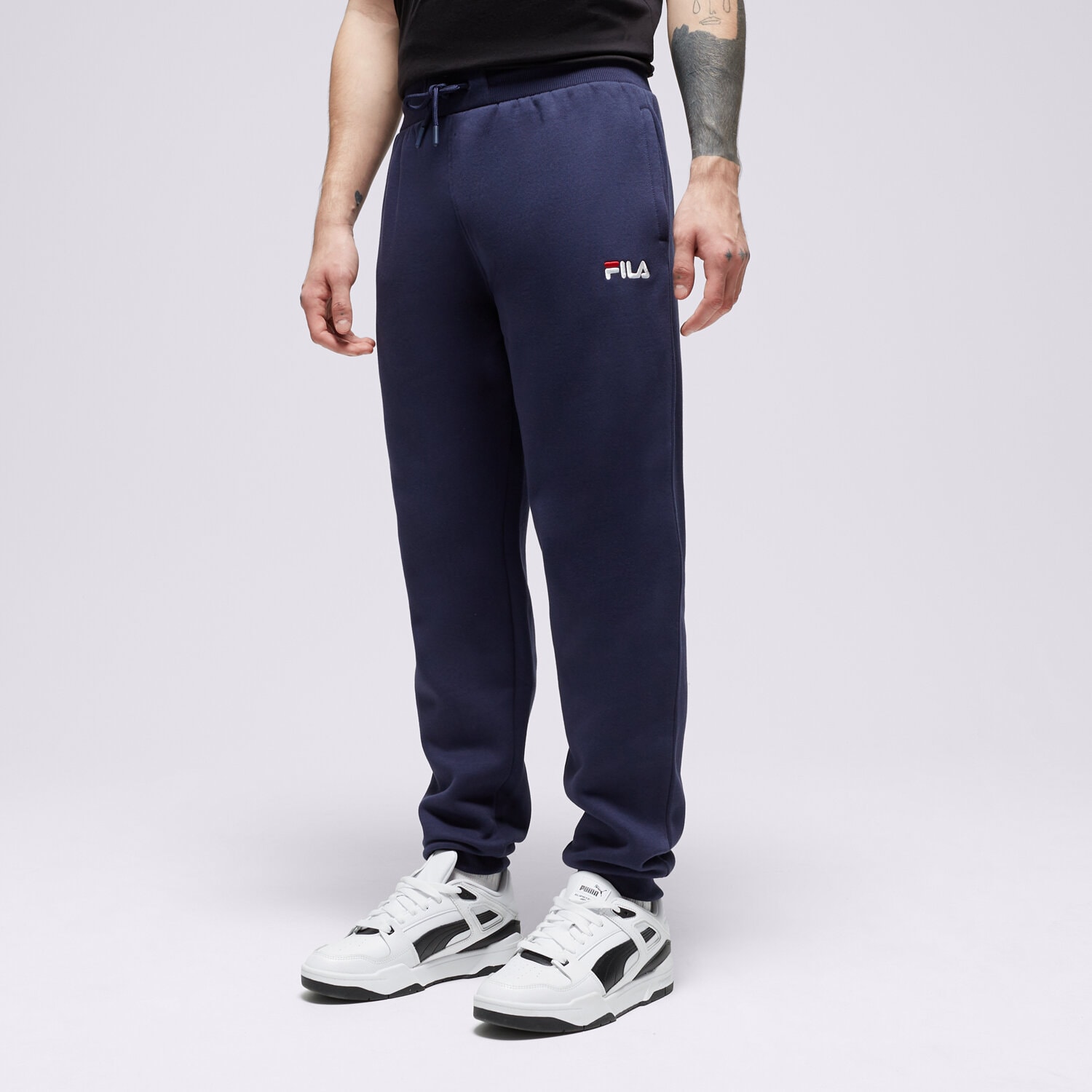 Bărbați pantaloni FILA PANTALONI  DUBLIN  FW23SPM197410 Bleumarin