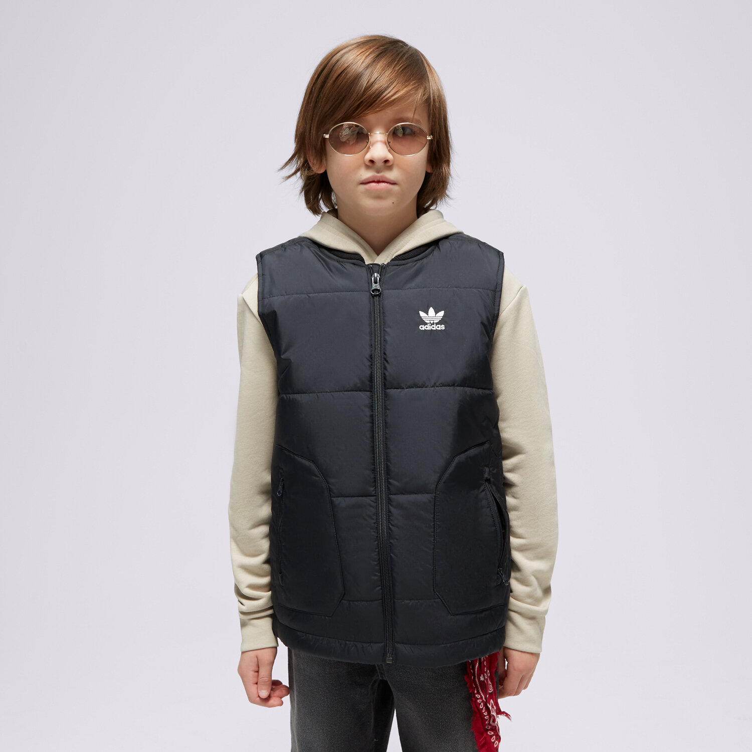 ADIDAS VESTĂ VEST U IJ0741 Negru