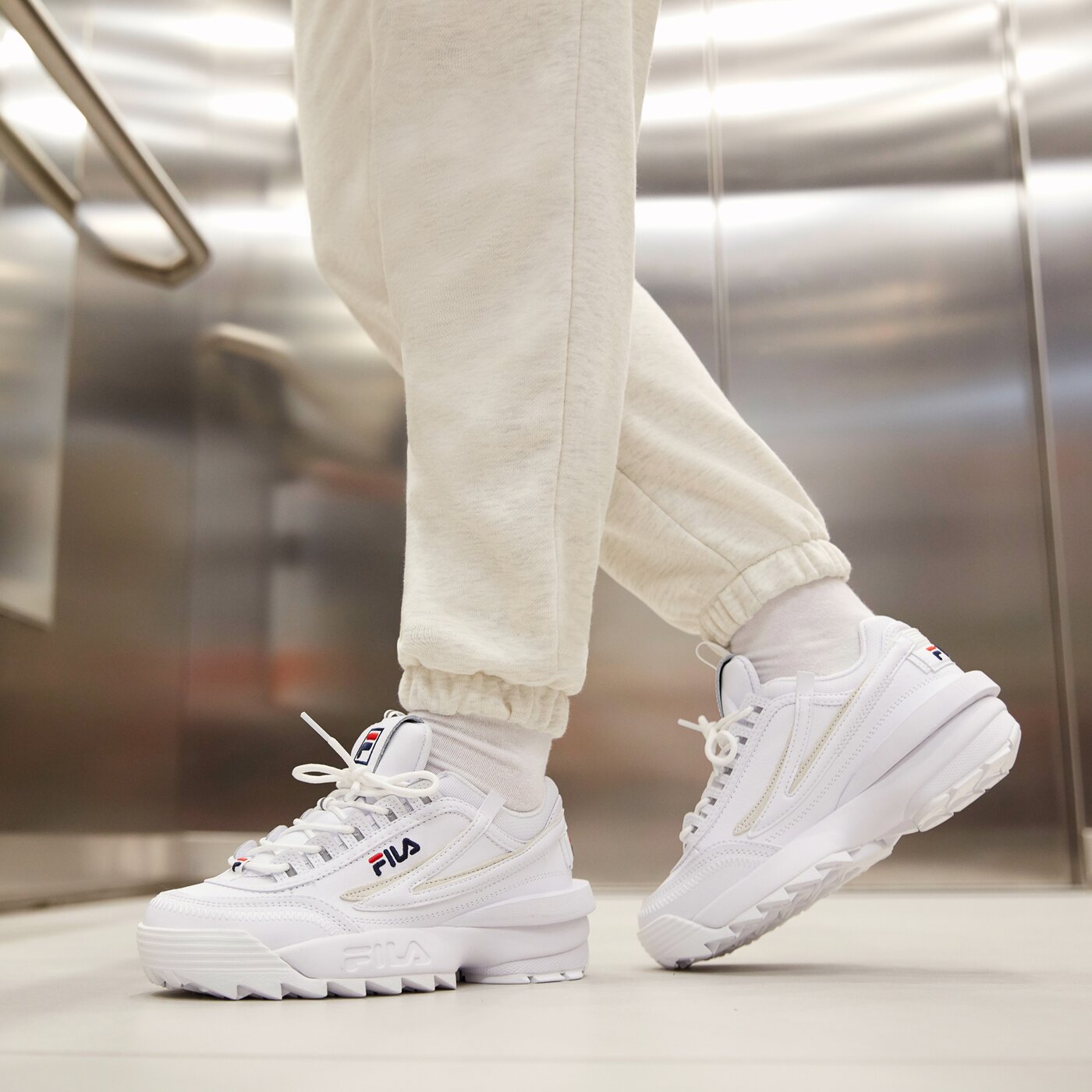 FILA DISRUPTOR II EXP 5XM02256125 ALB | Femei Sneakers | Sizeer Romania